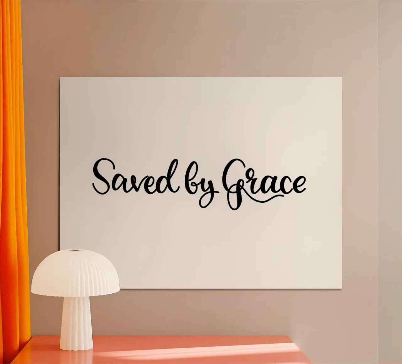 Saved by Grace poster da Letters of Love