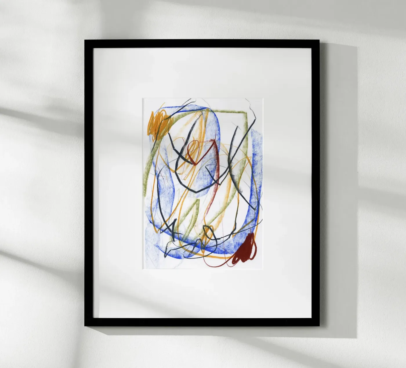Colourful Flow poster da Abstrakte Malerei