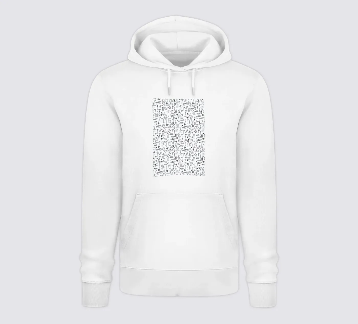 Shower Pattern hoodie by Herzette