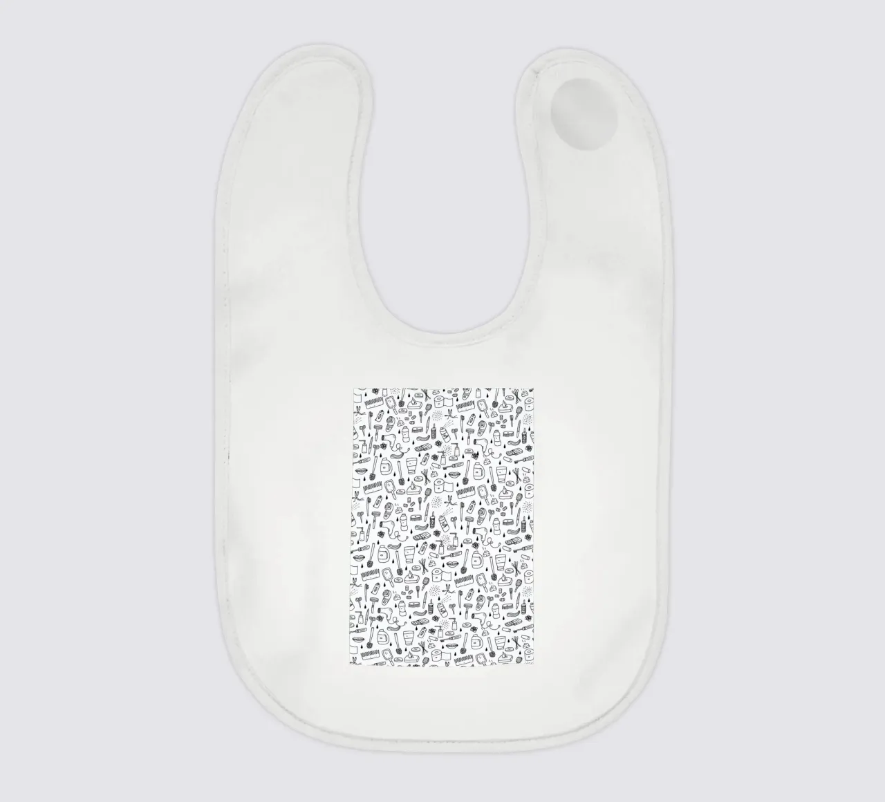 Shower Pattern Babylätzchen von Herzette