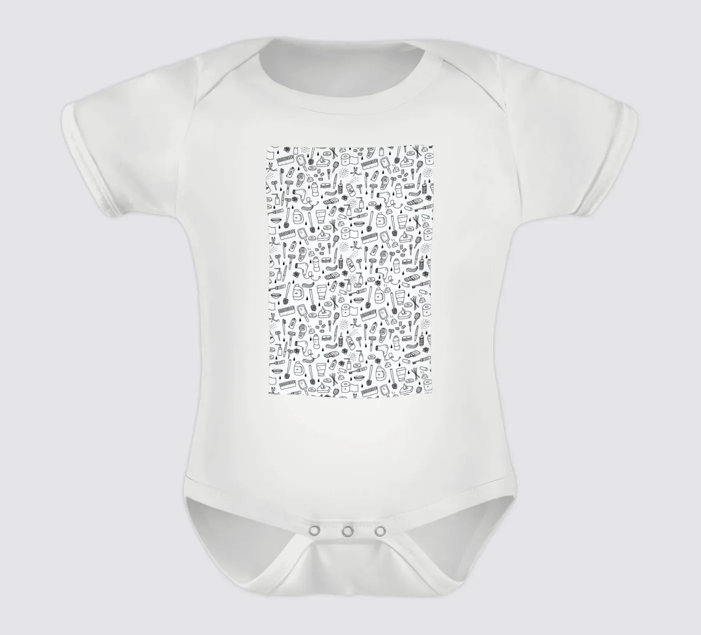 Shower Pattern body bébé de Herzette