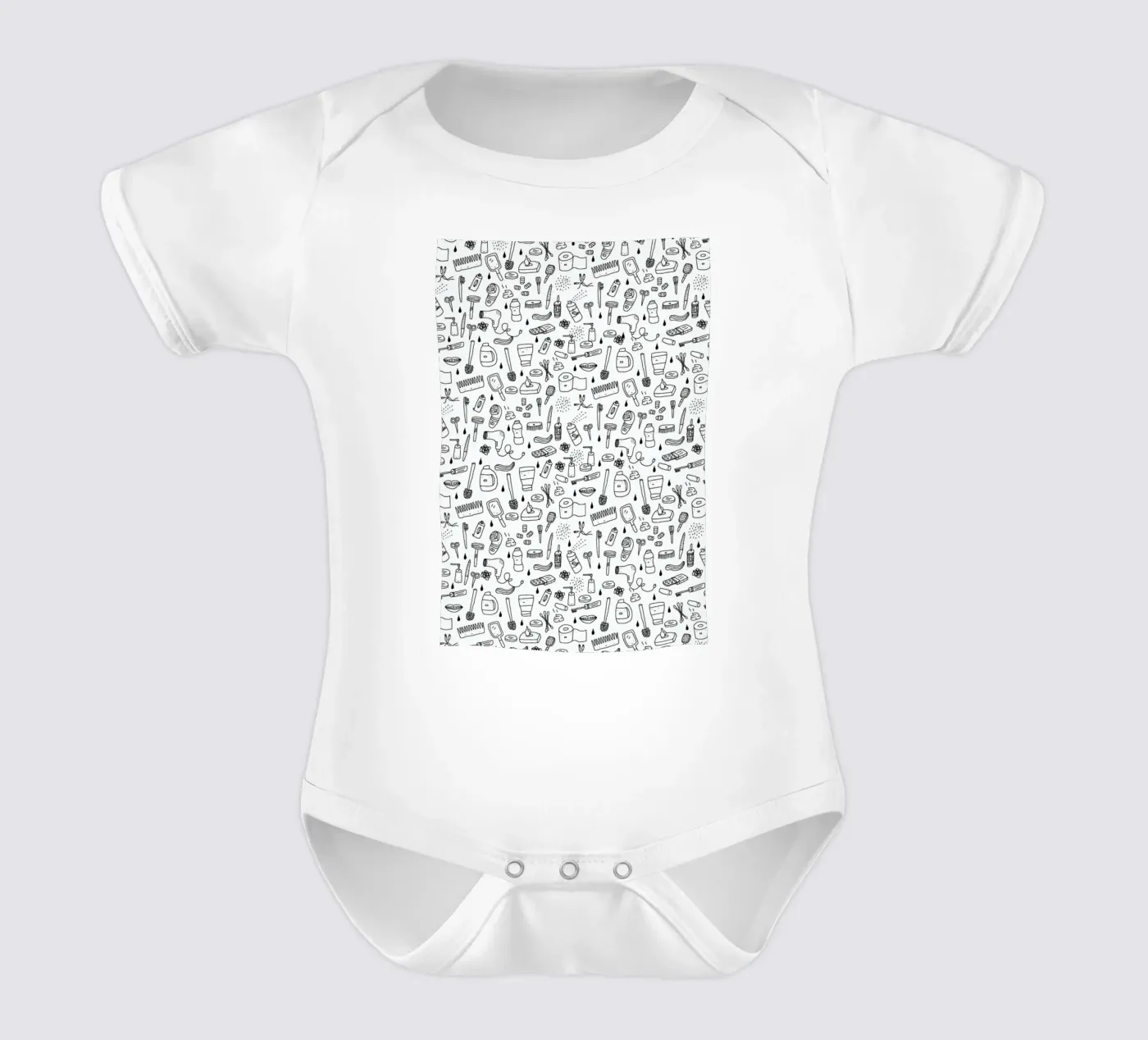 Shower Pattern body bébé de Herzette