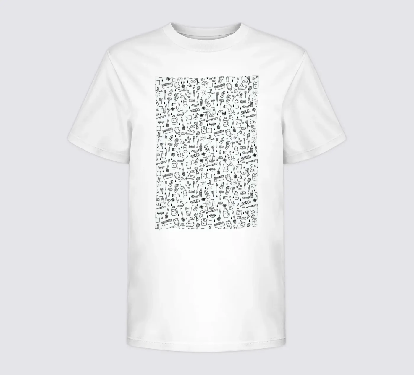 Shower Pattern t-shirt bambini da Herzette