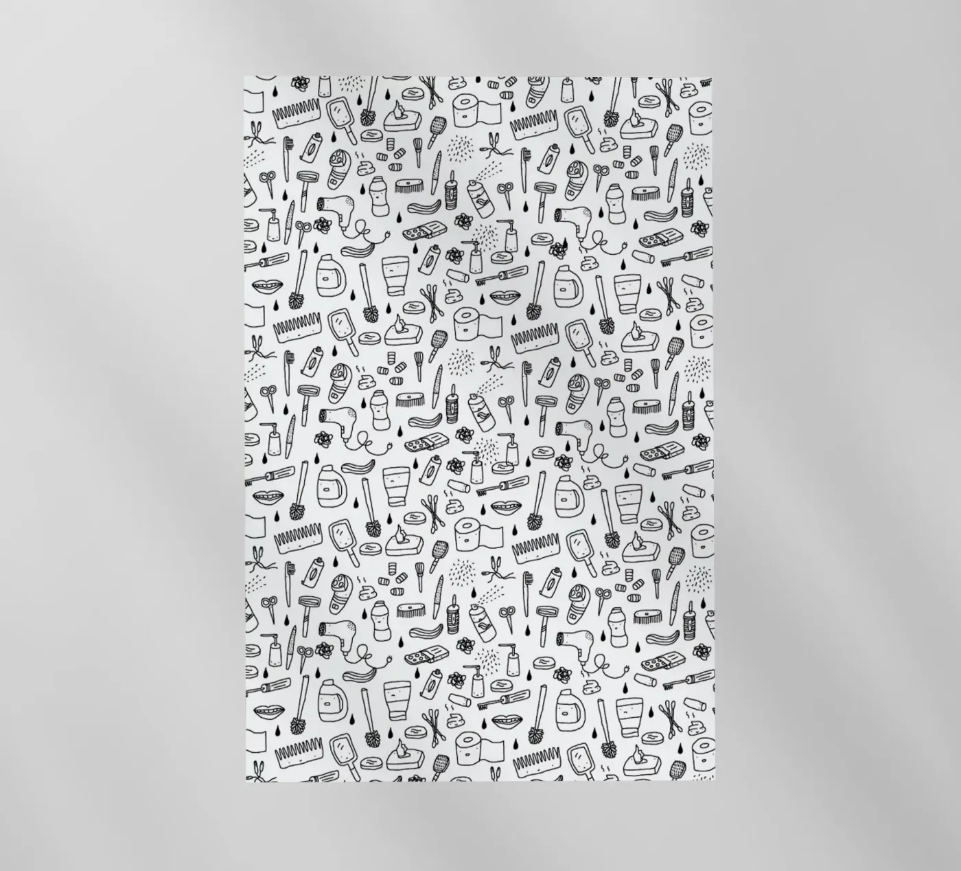 Shower Pattern backlit folie van Herzette