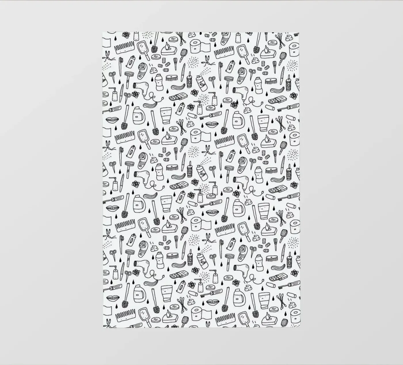 Shower Pattern PVC Plane von Herzette