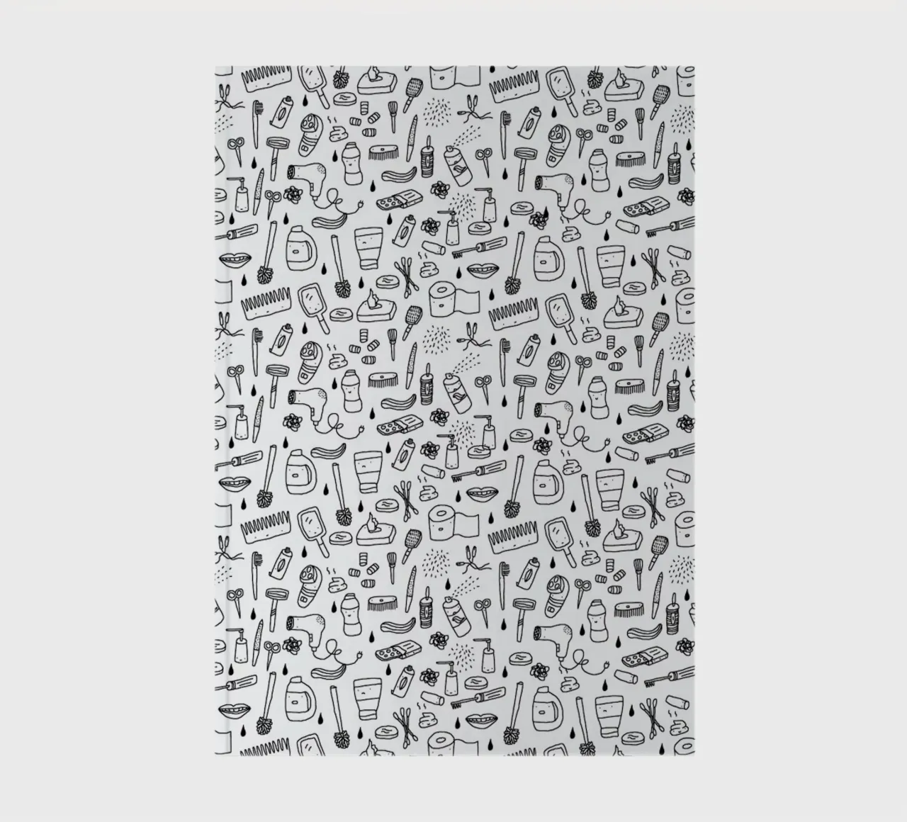 Shower Pattern notebook by Herzette