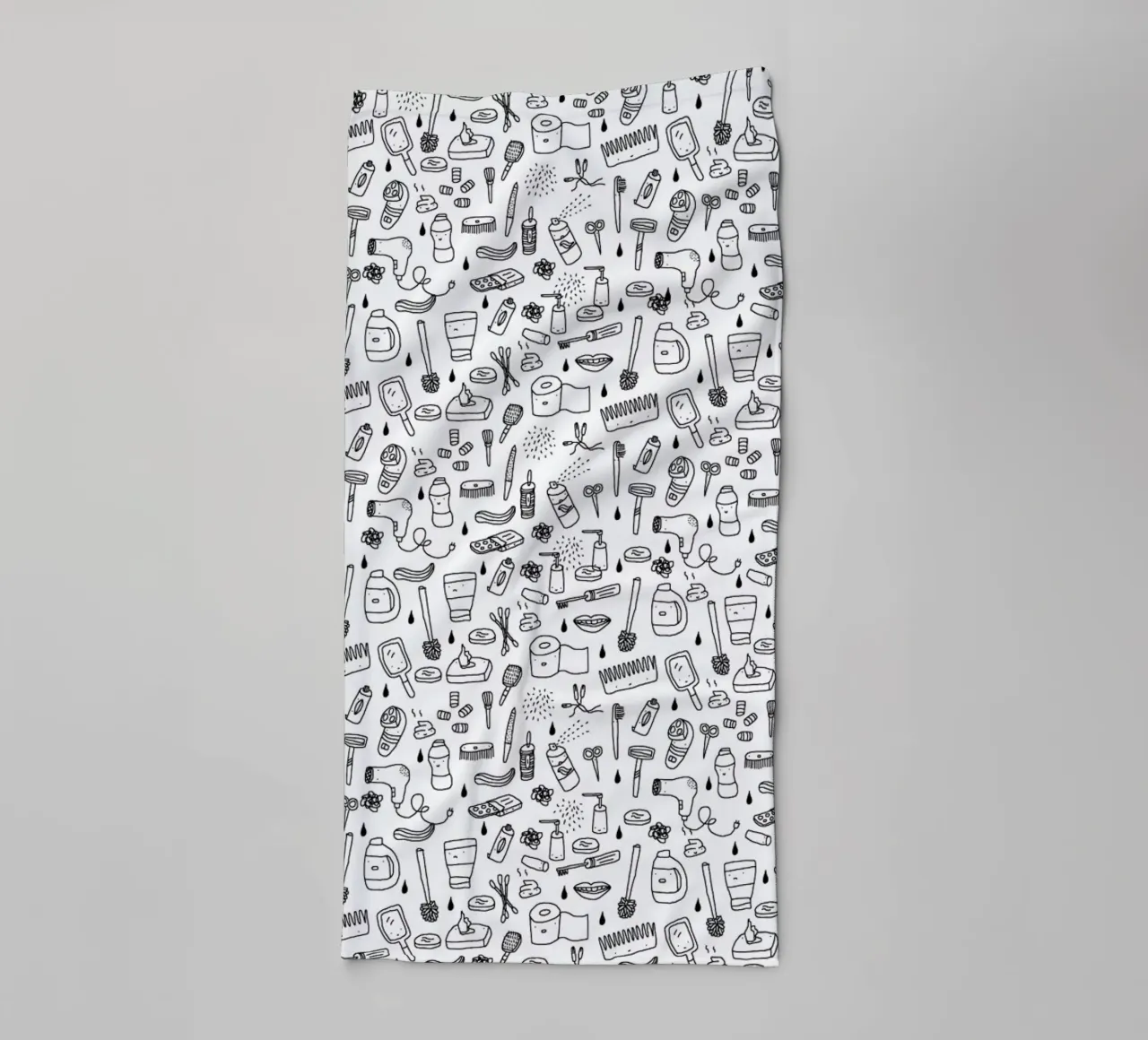 Shower Pattern towel by Herzette