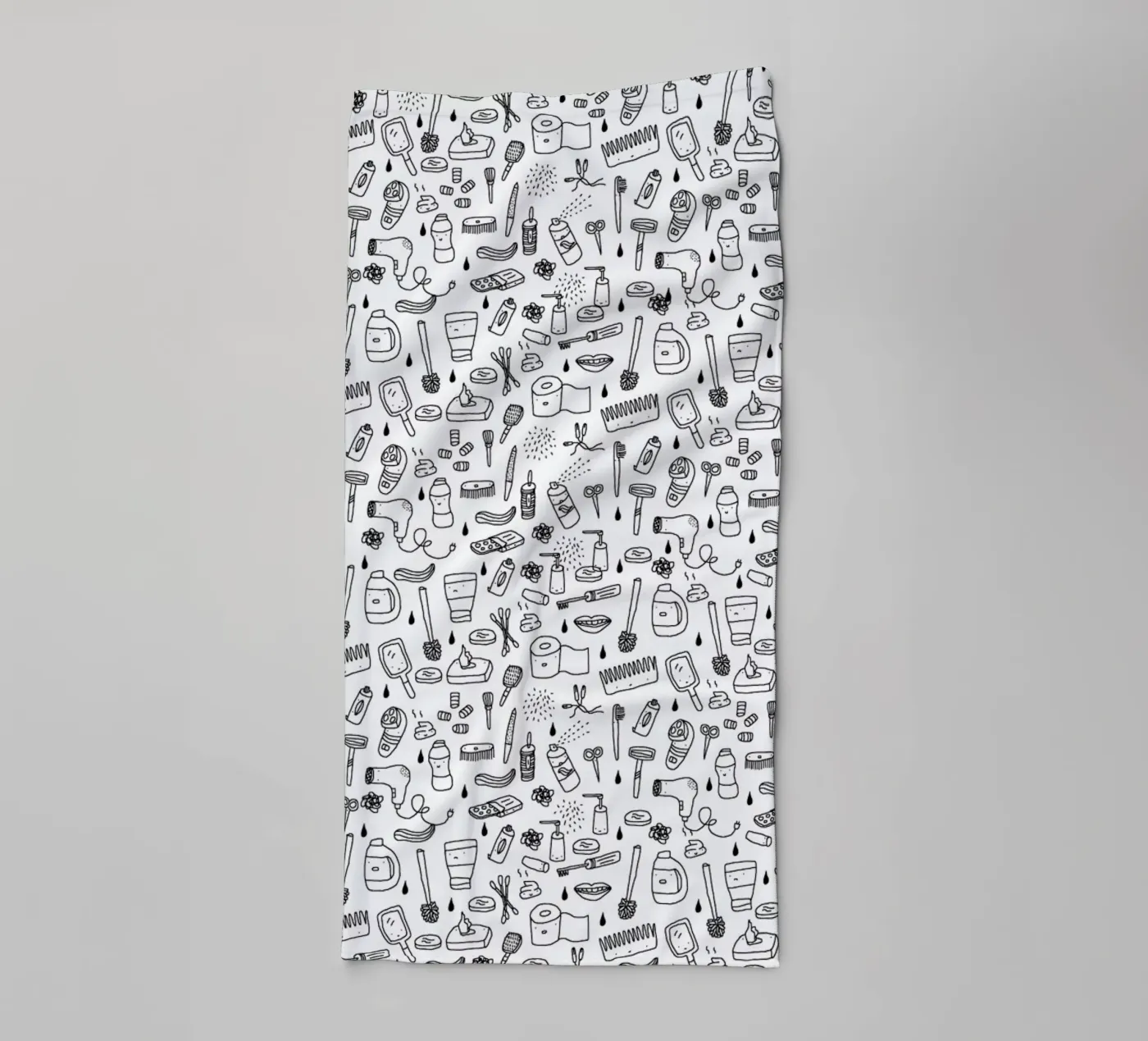 Shower Pattern badhanddoek van Herzette