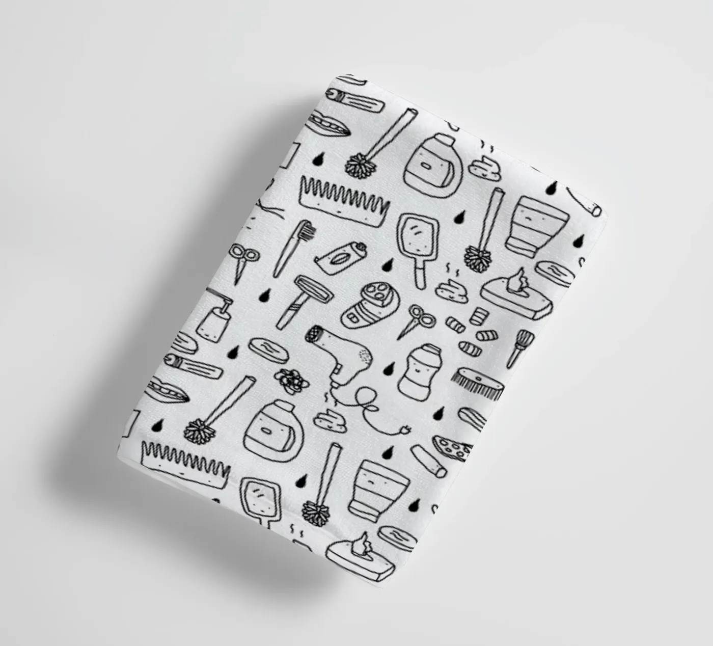 Shower Pattern towel by Herzette