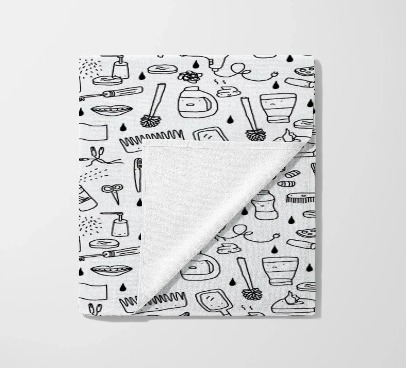 Shower Pattern serviette de plage de Herzette