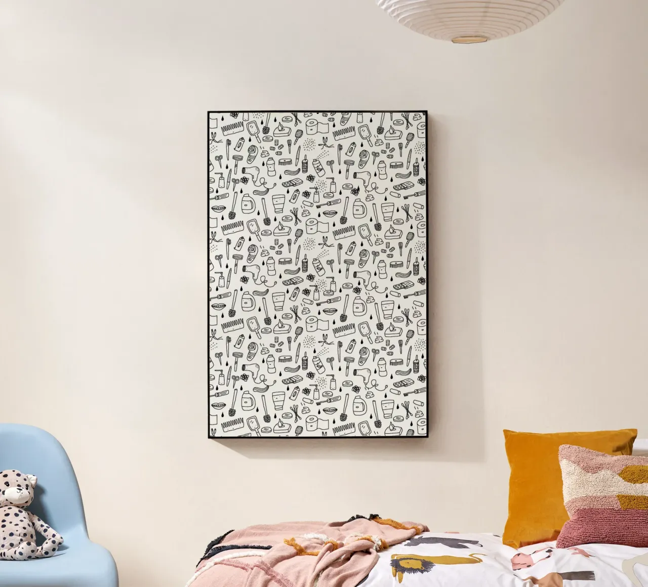 Shower Pattern acrylic glass by Herzette