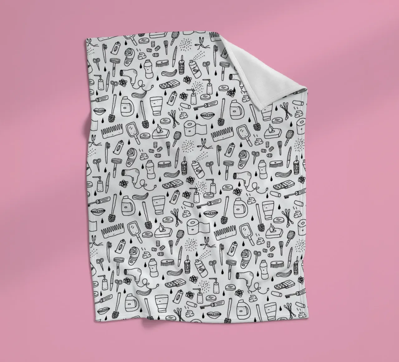 Shower Pattern coperta in pile da Herzette