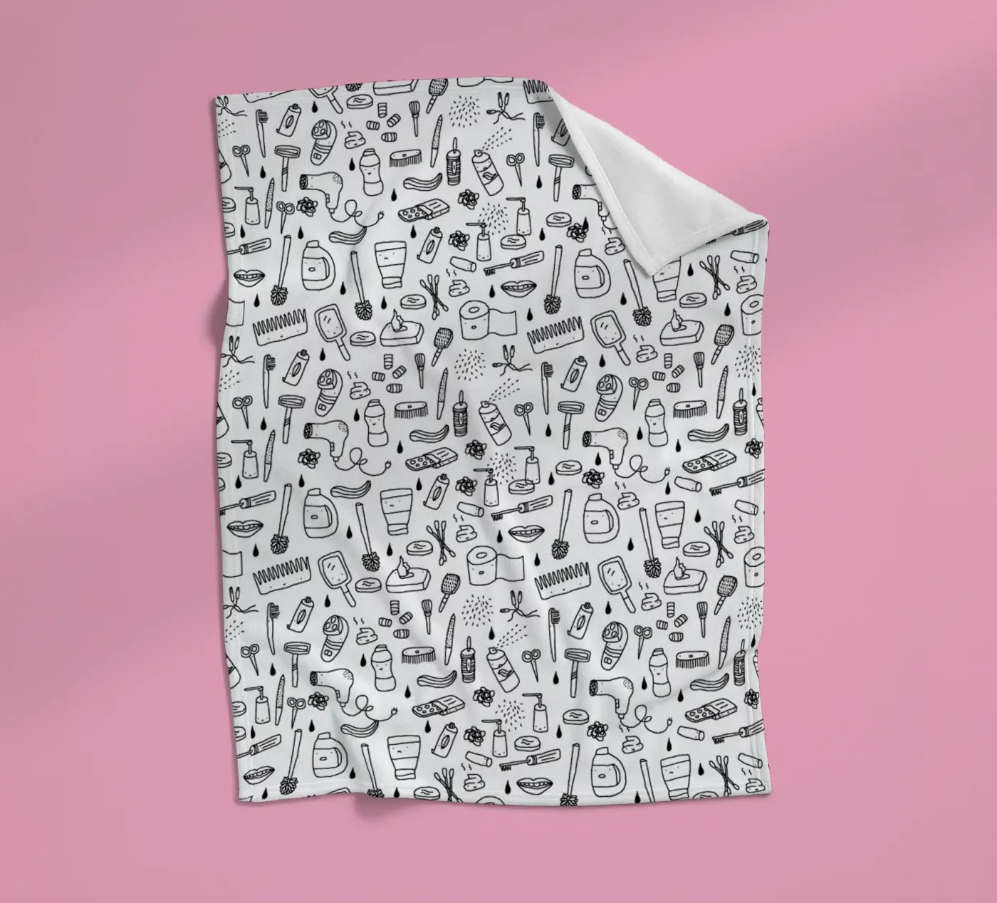 Shower Pattern plaid polaire de Herzette