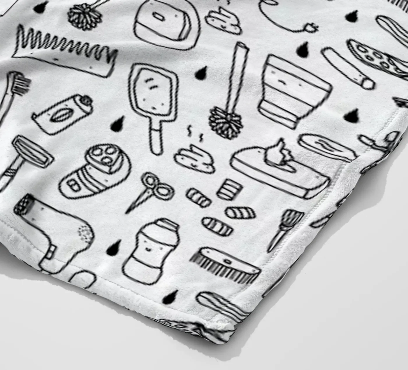 Shower Pattern plaid polaire de Herzette