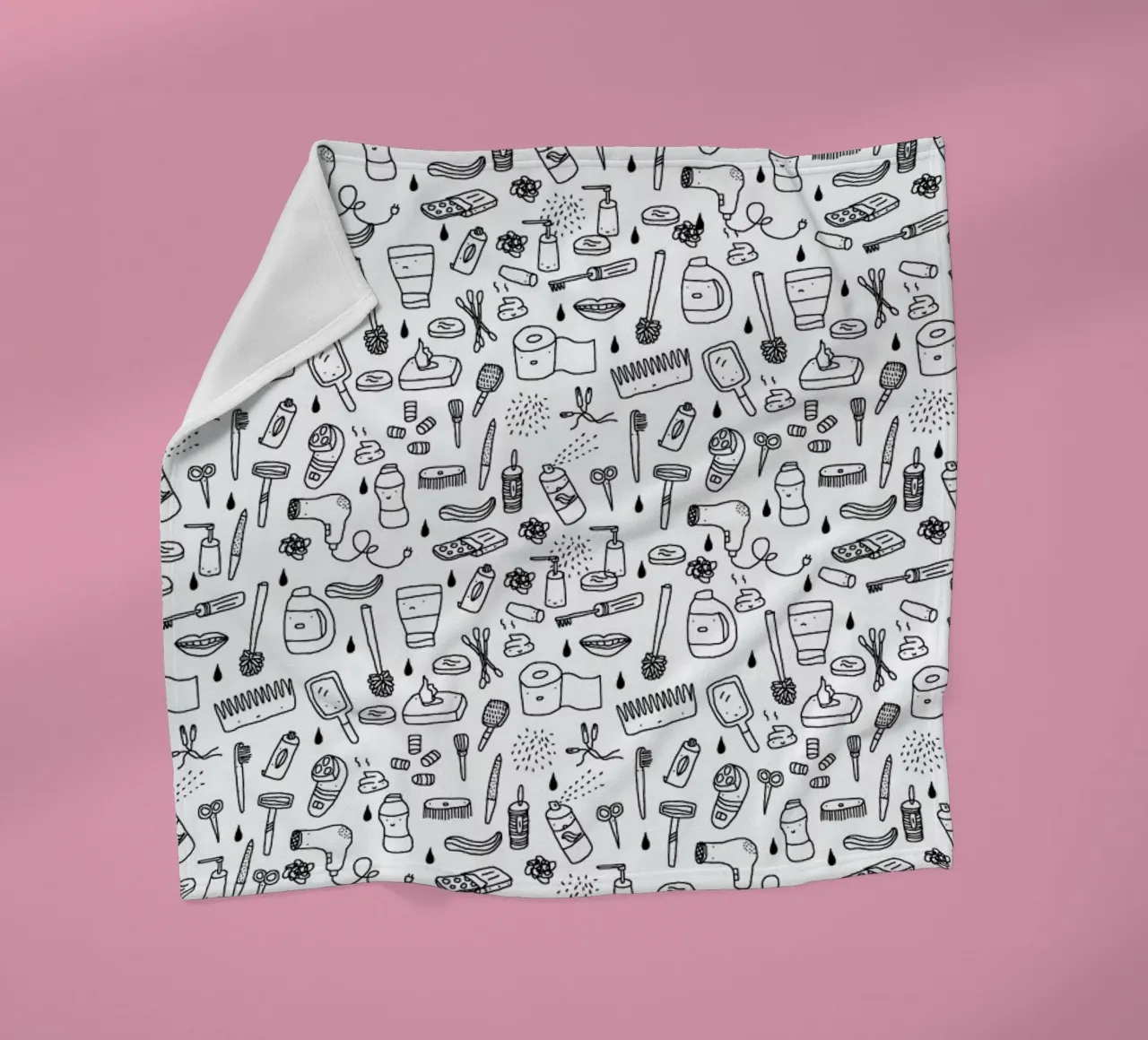 Shower Pattern coperta in pile da Herzette
