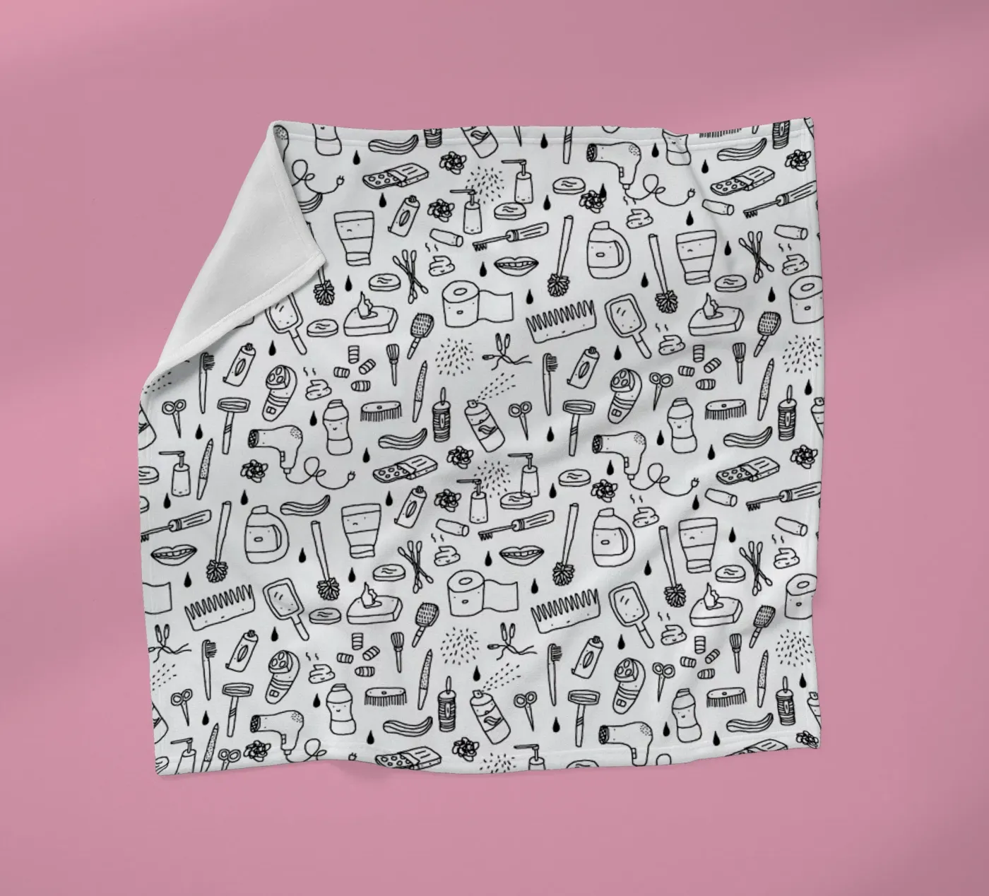 Shower Pattern plaid polaire de Herzette
