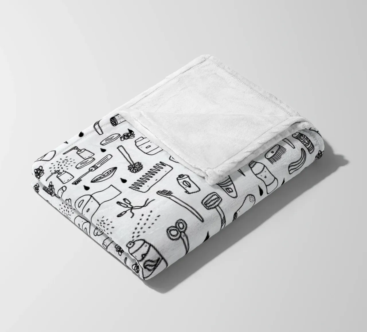 Shower Pattern coperta in pile da Herzette