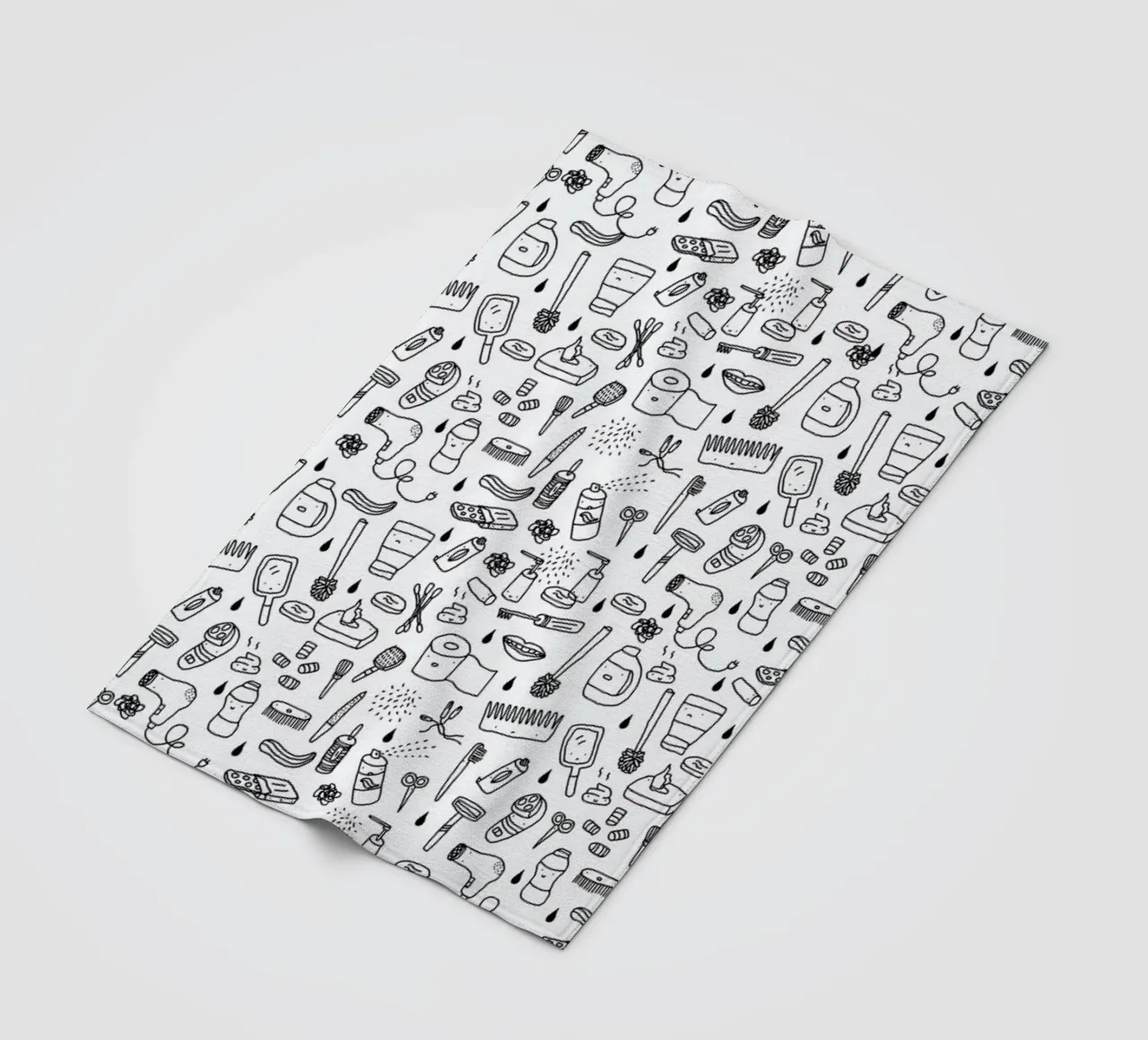 Shower Pattern coperta in pile da Herzette