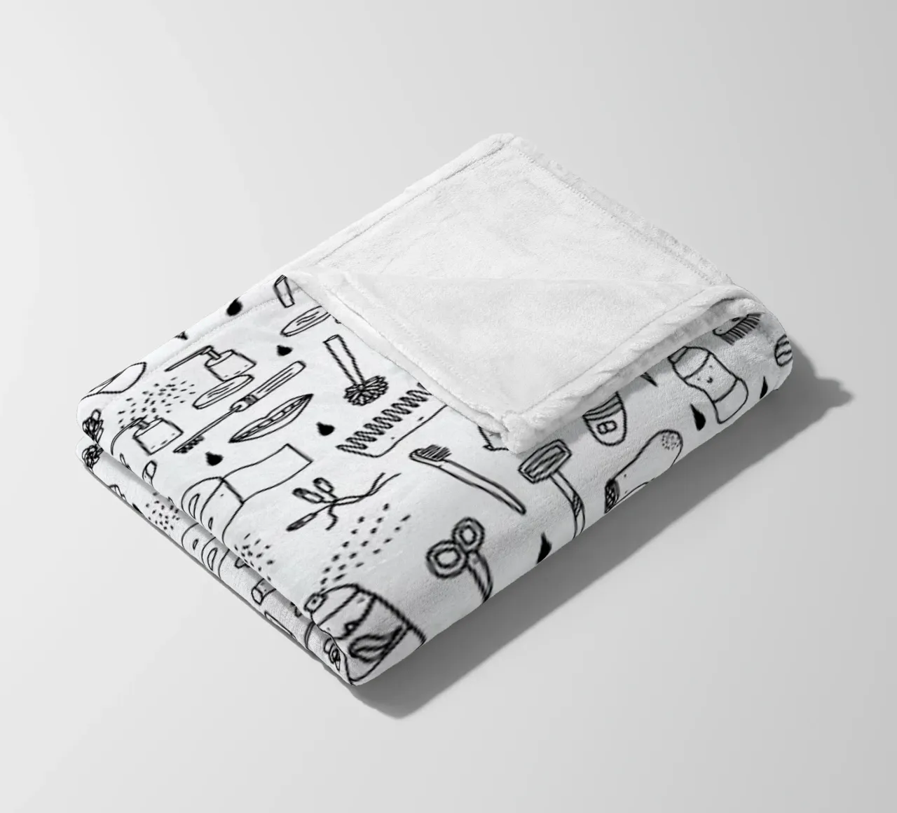 Shower Pattern coperta in pile da Herzette