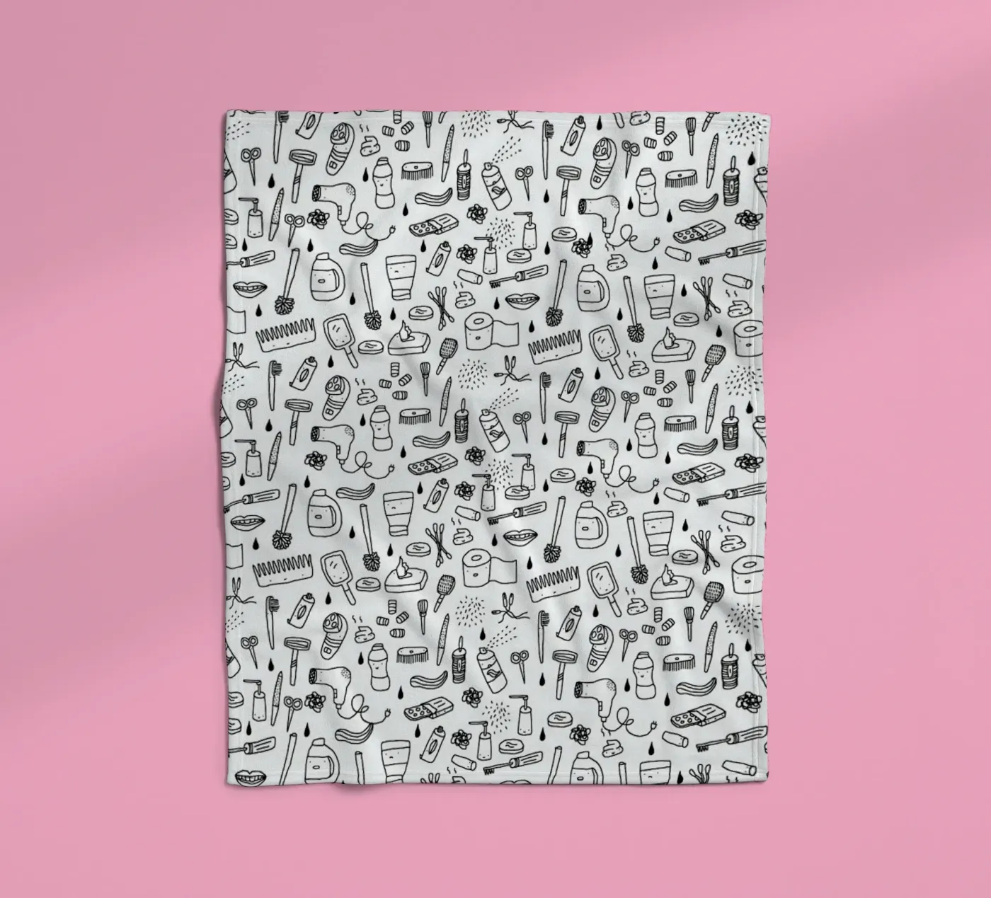 Shower Pattern fleecedeken van Herzette