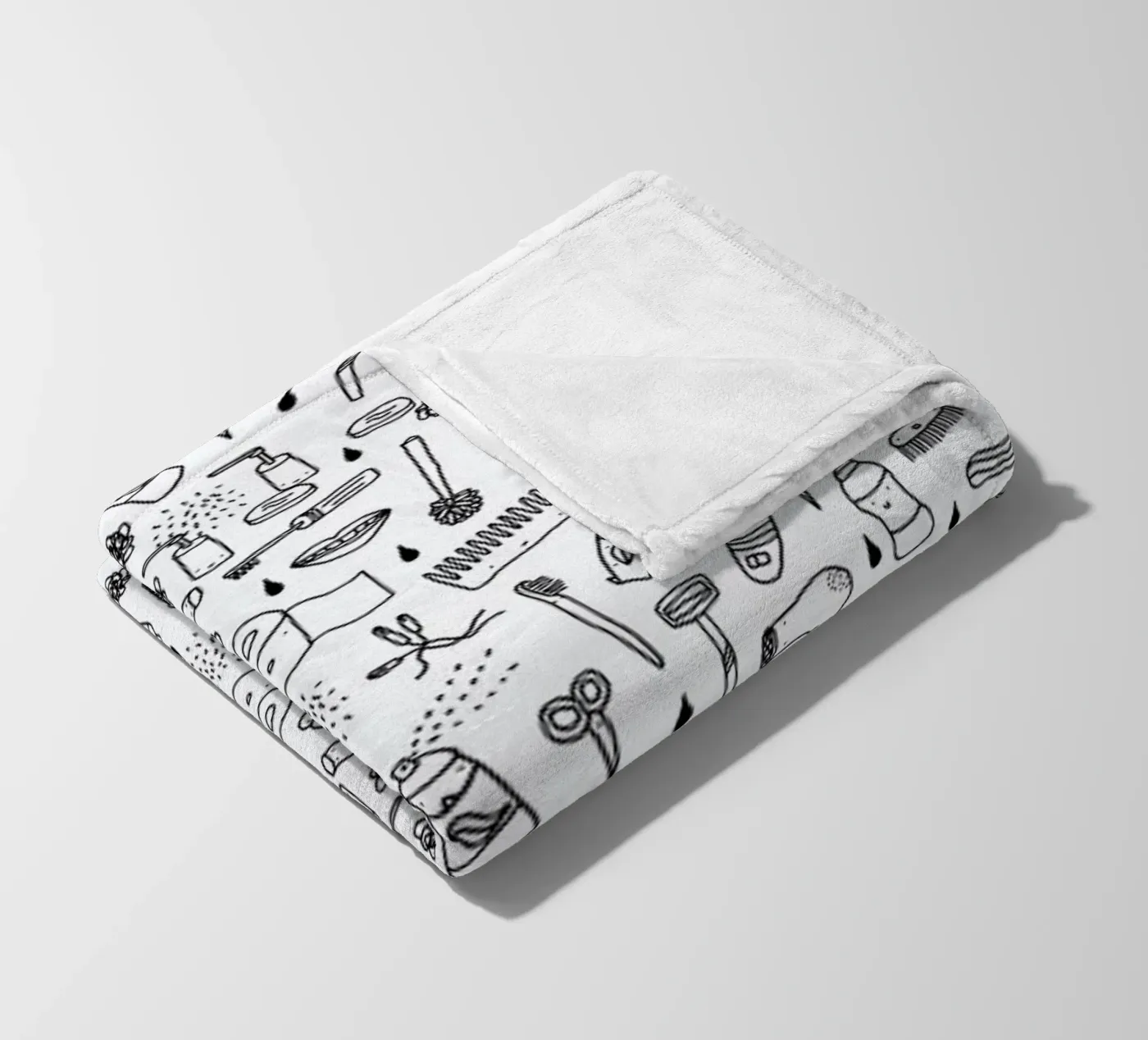Shower Pattern plaid polaire de Herzette
