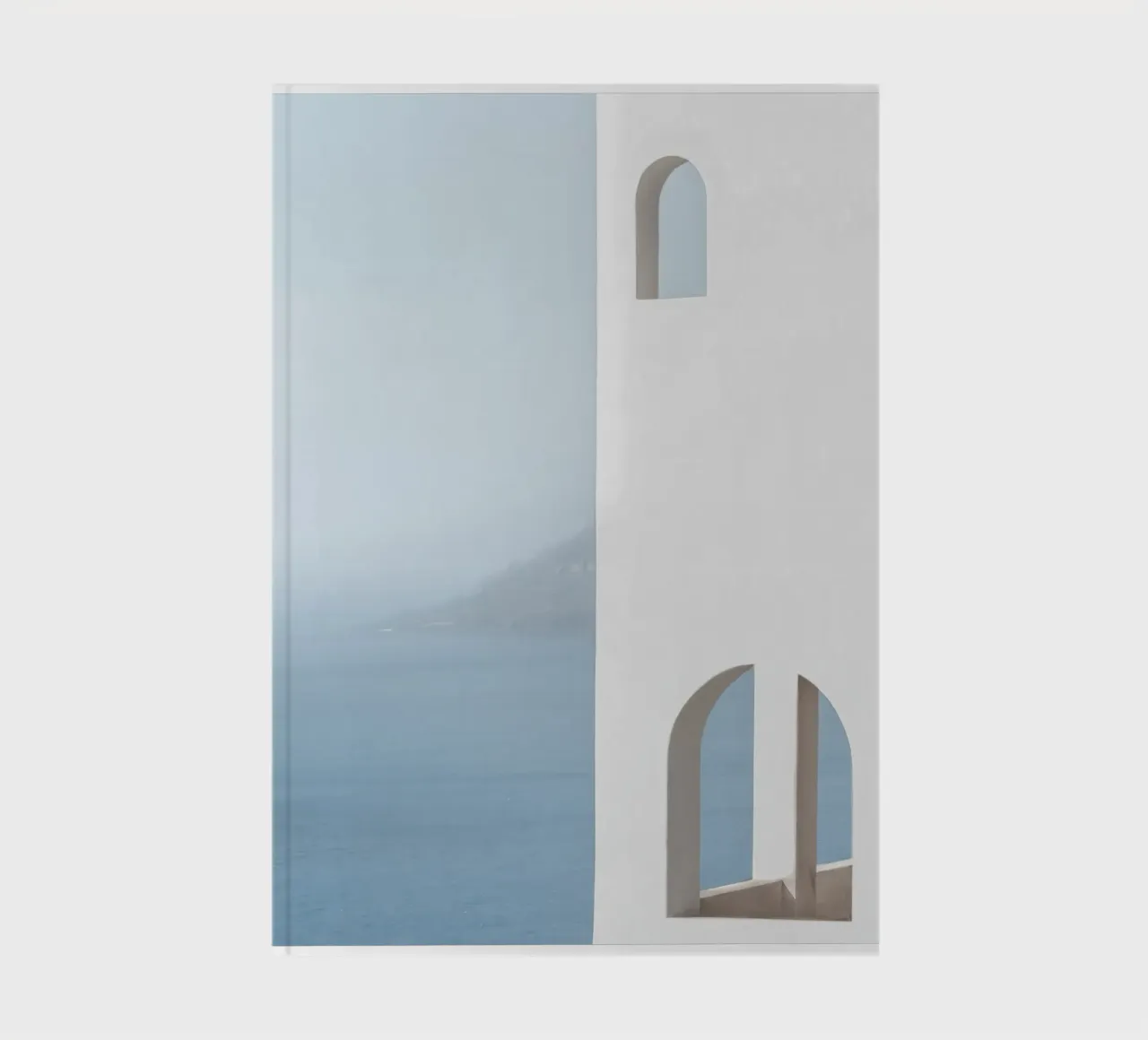Minimalist coastal design - Mediterranean flair notebook by Whole©