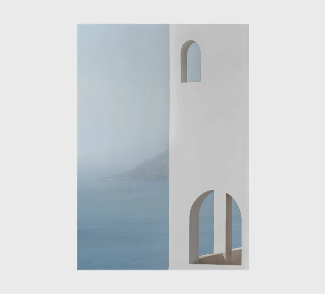 Minimalist coastal design - Mediterranean flair notebook by Whole©