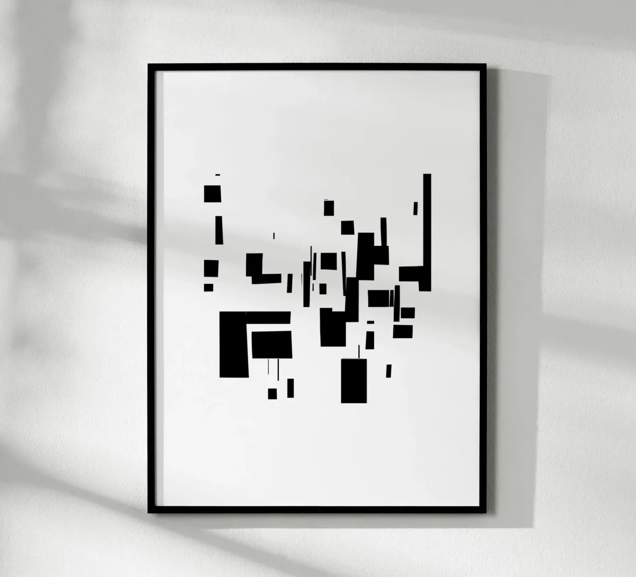 Organic Minimalism 7 | Black and White Abstract carta hahnemühle da sabidussi