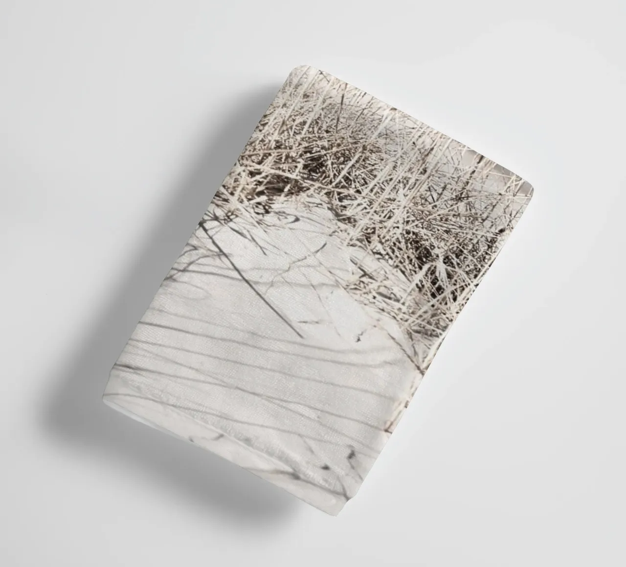 Nordic beach tranquillity - natural coastal landscape towel by Whole©