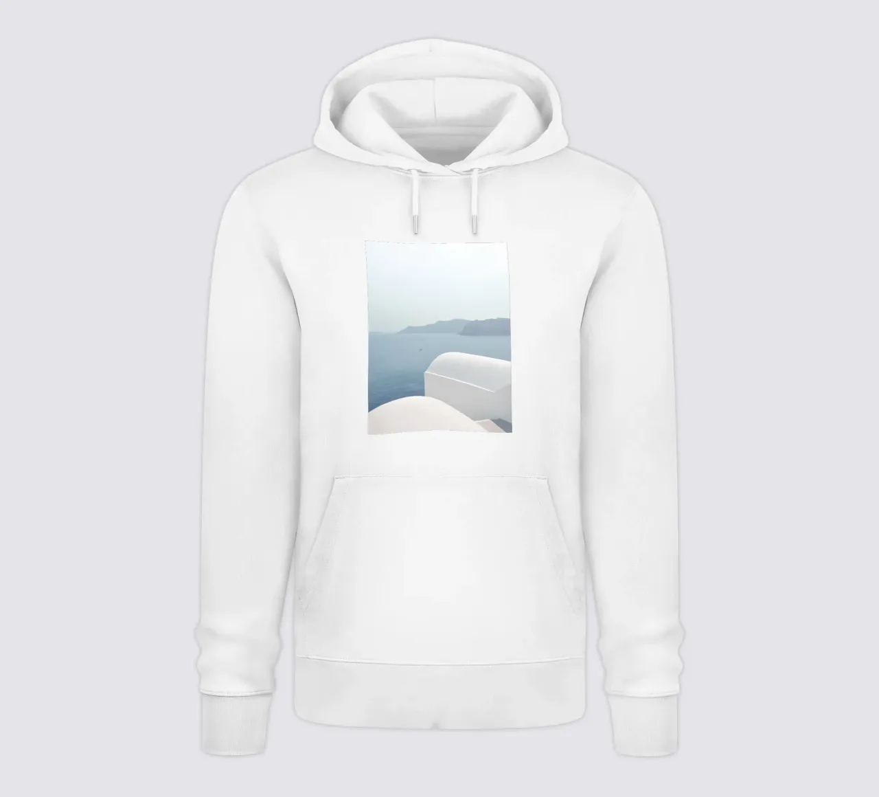 Design con vista sul mare Egeo - pace e spazio felpa con cappuccio da Whole©