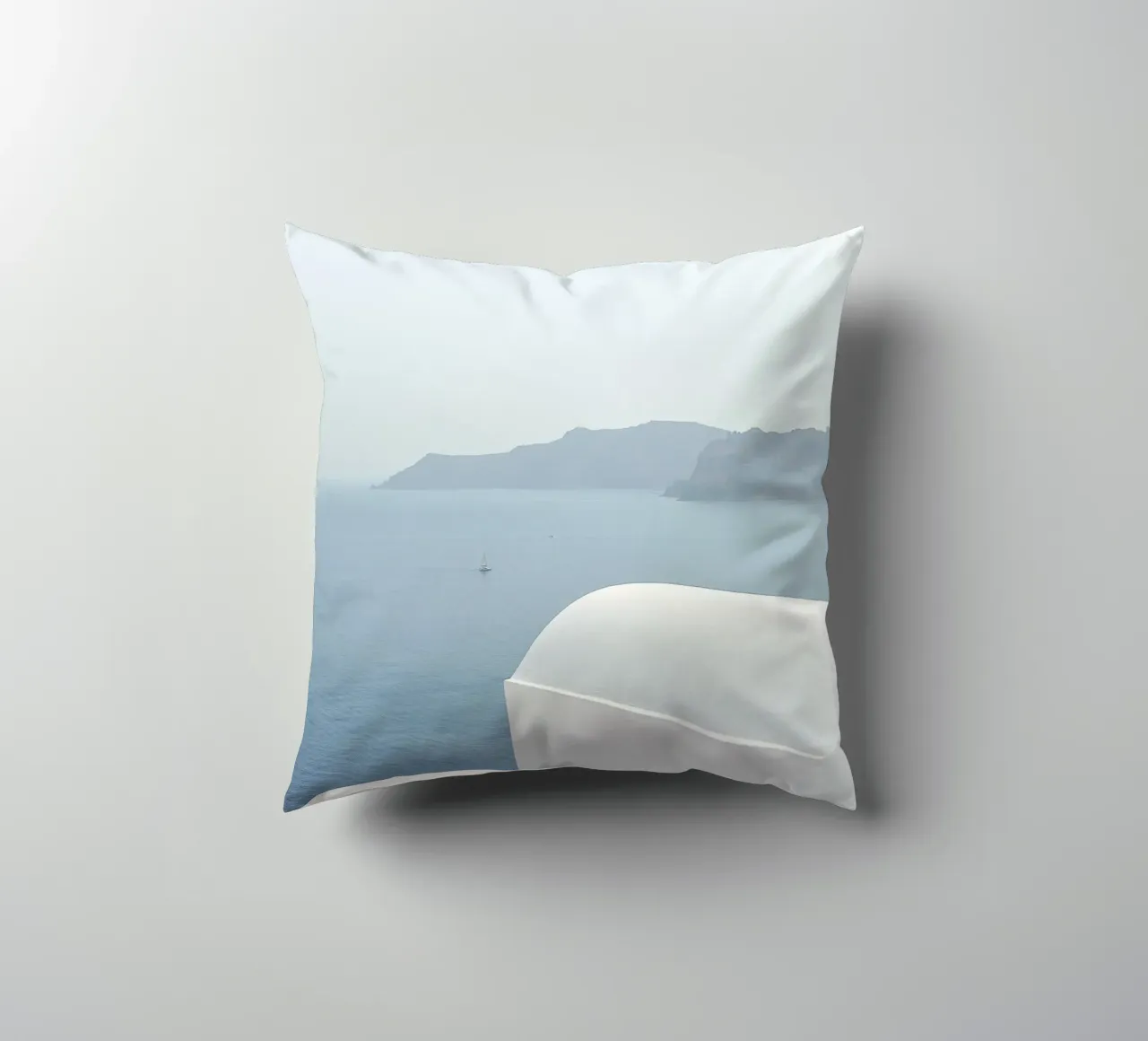 Design con vista sul mare Egeo - pace e spazio cuscino da Whole©