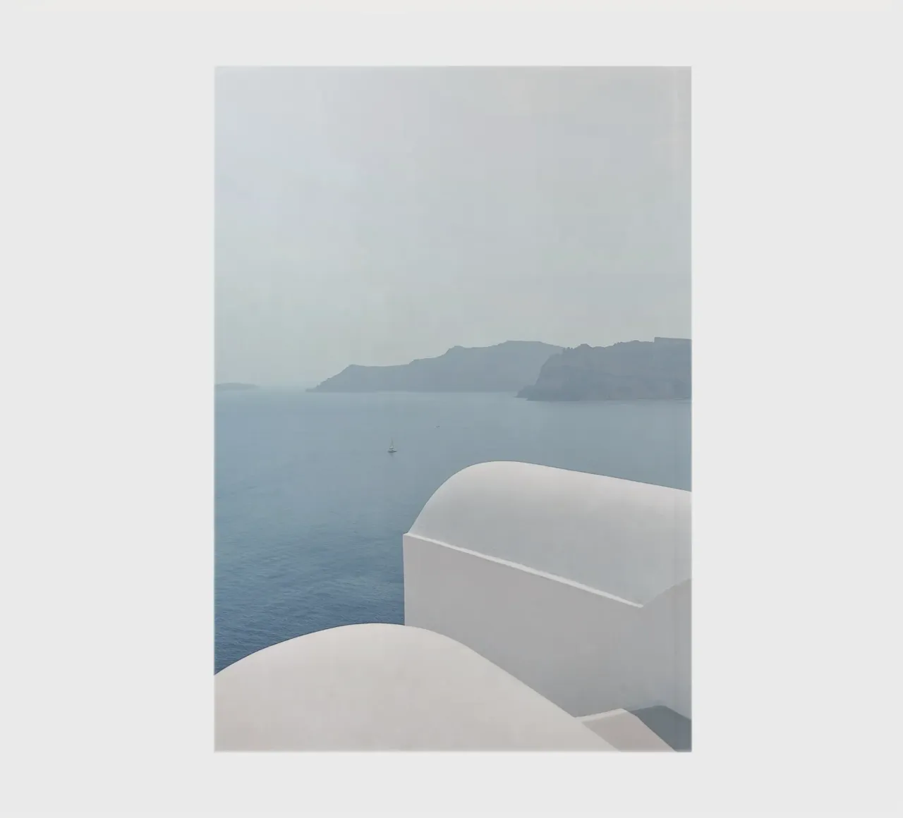 Design vue mer Égée - calme & espace carnet de notes de Whole©