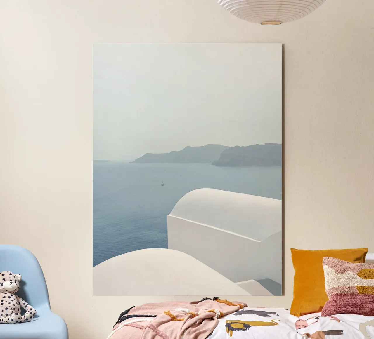 Design vue mer Égée - calme & espace alu dibond de Whole©
