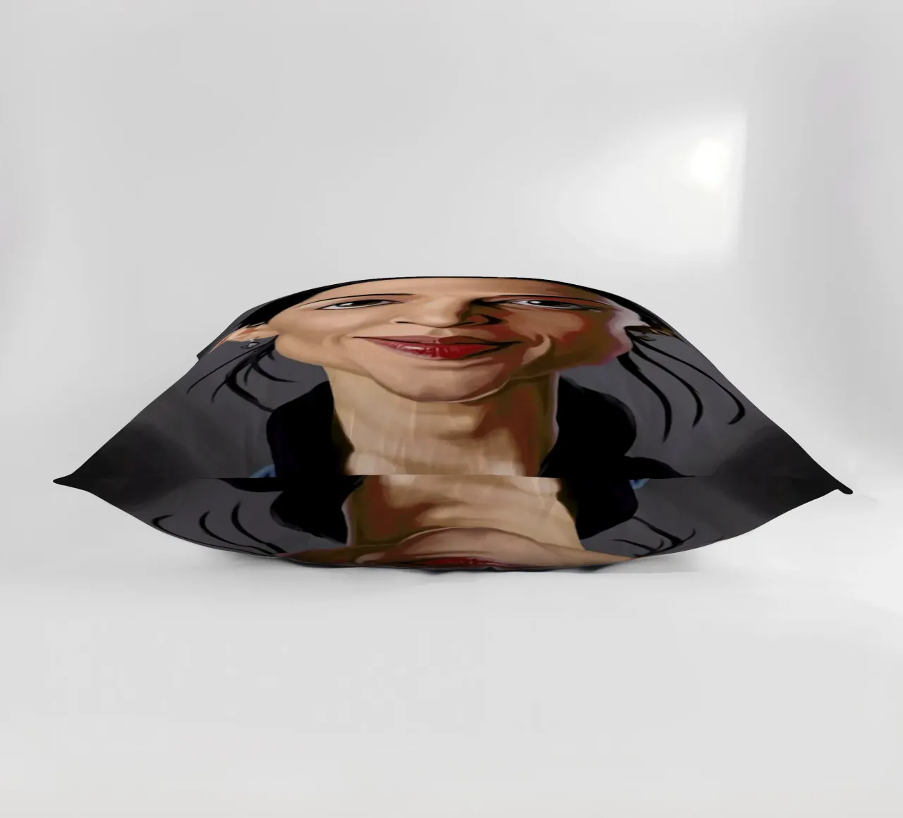 Archie Panjabi cuscino da Rob Art | Illustration