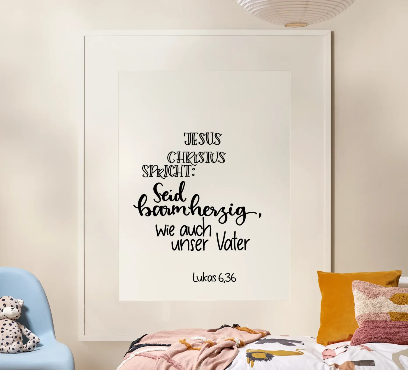 Seid barmherzig poster da Letters of Love