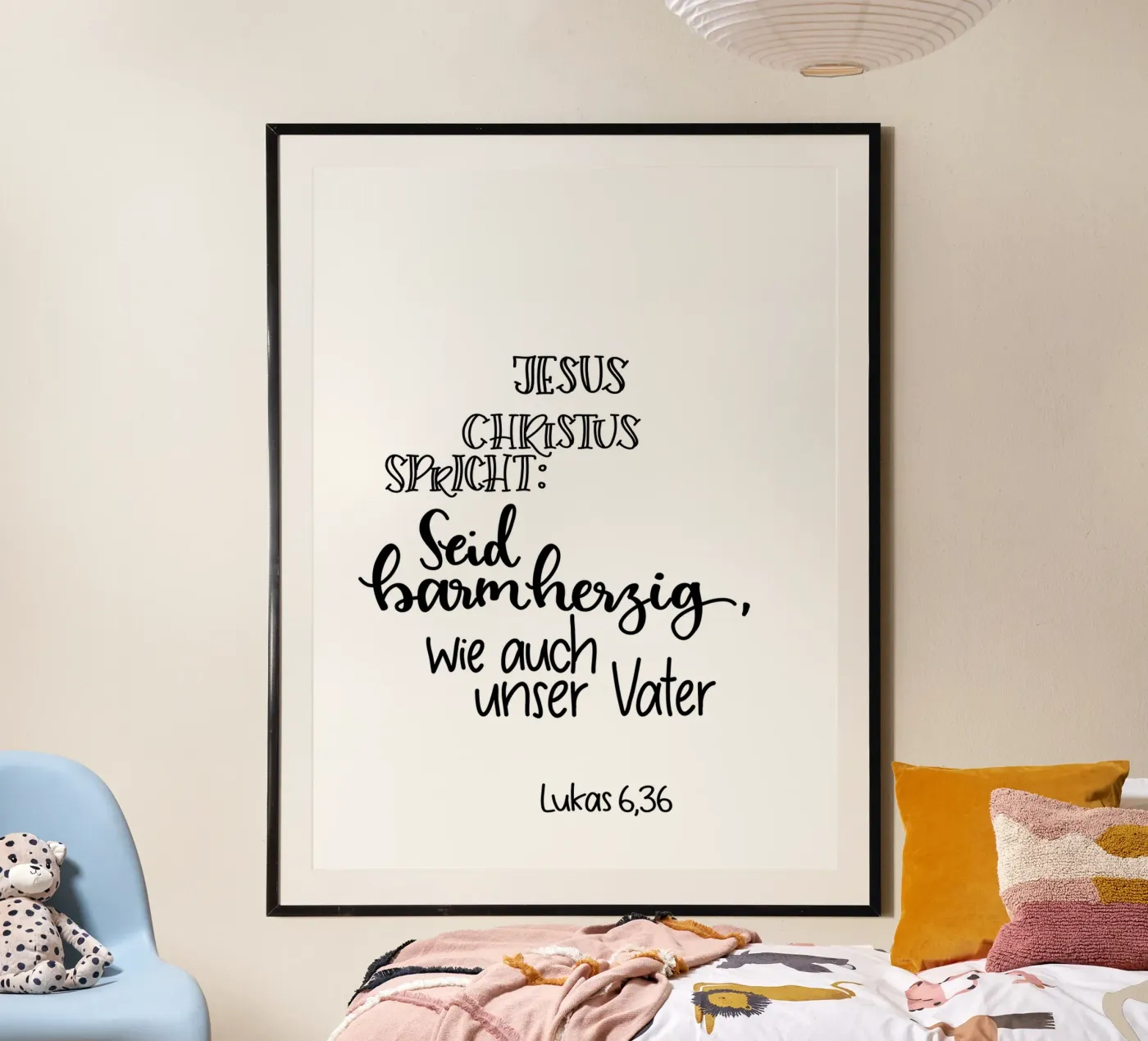Seid barmherzig poster da Letters of Love