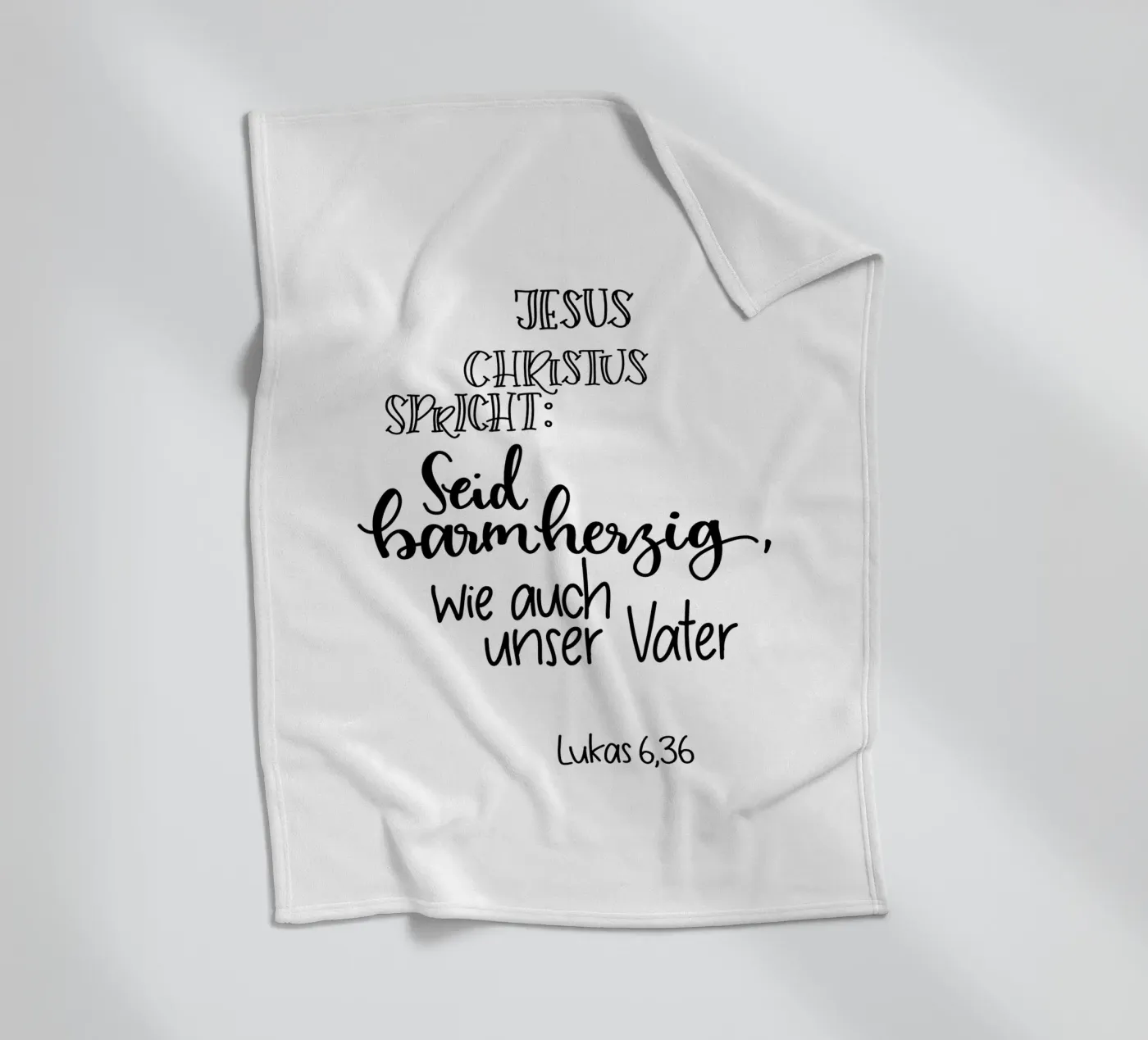 Seid barmherzig Fleecedecke von Letters of Love