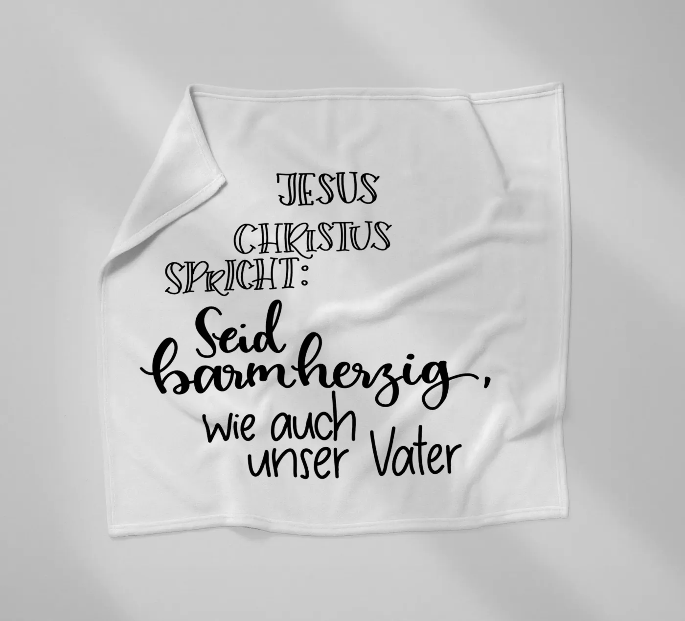 Seid barmherzig Fleecedecke von Letters of Love