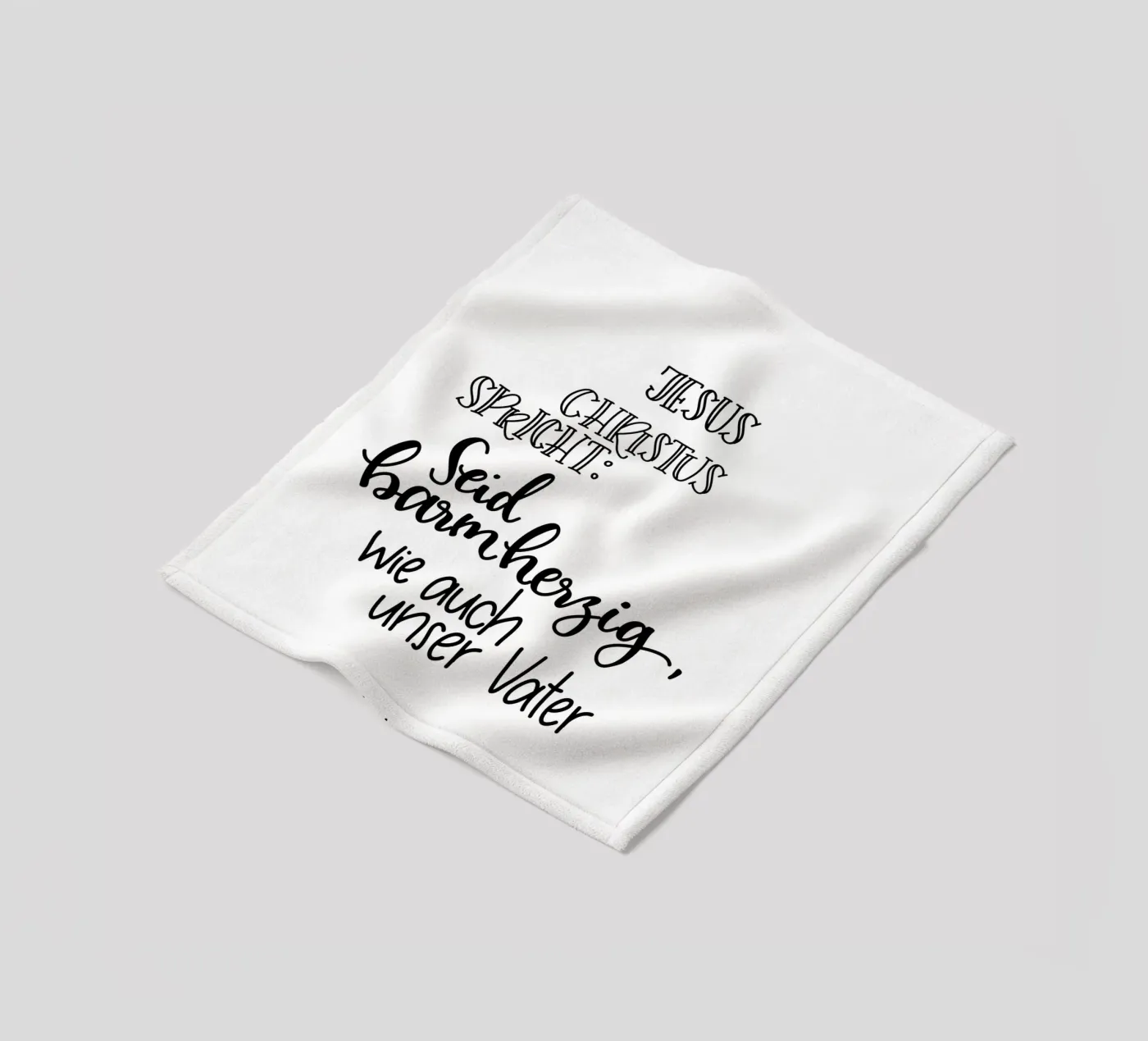 Seid barmherzig Fleecedecke von Letters of Love