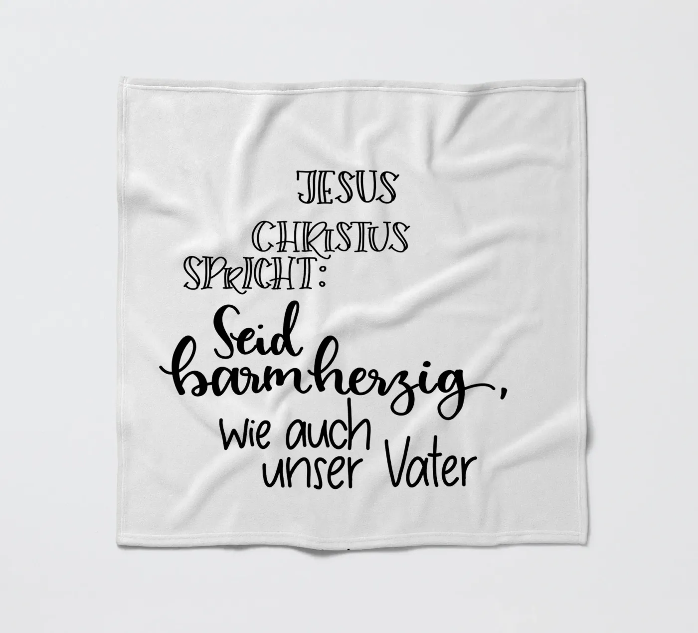 Seid barmherzig Fleecedecke von Letters of Love