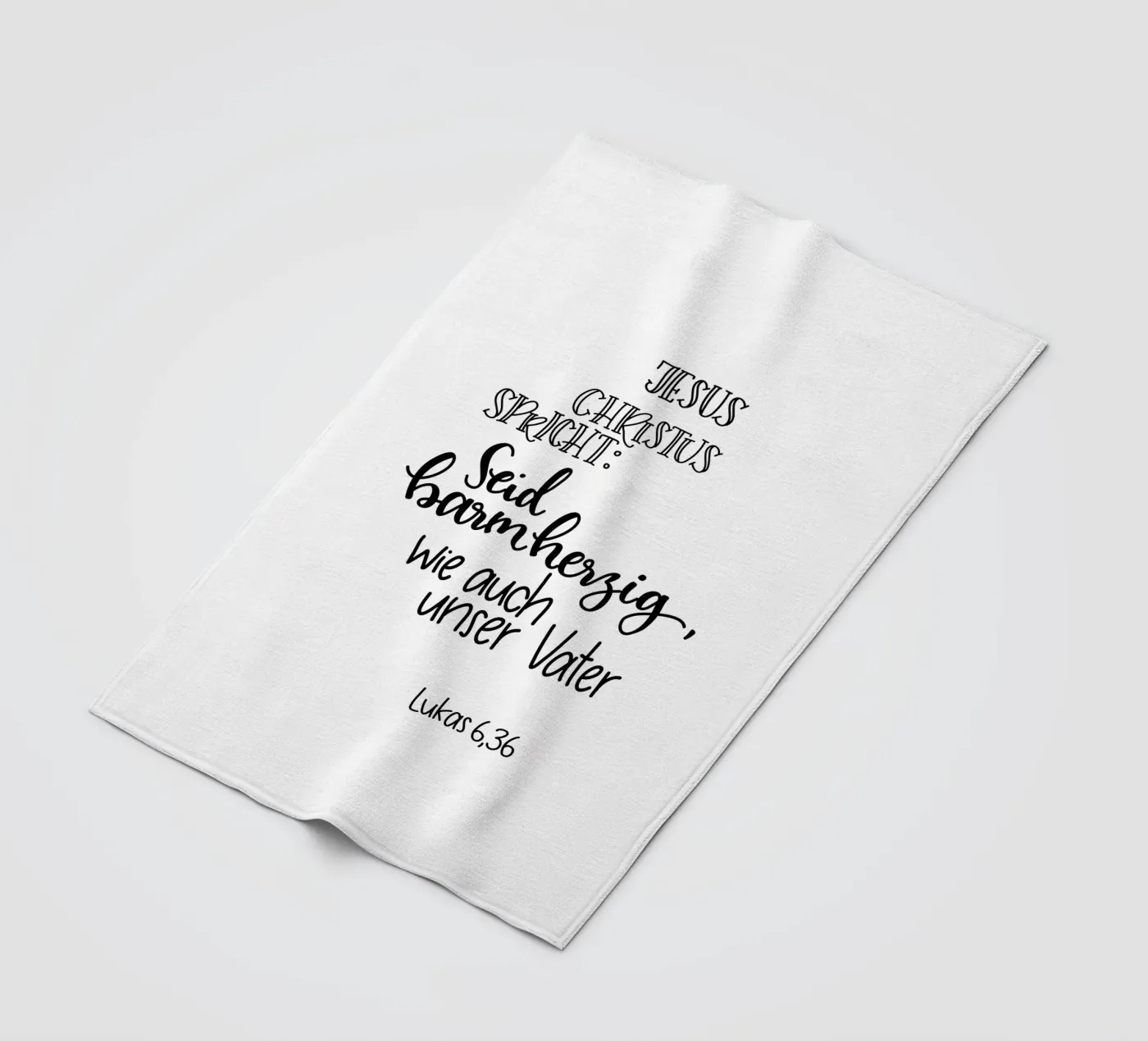 Seid barmherzig Fleecedecke von Letters of Love