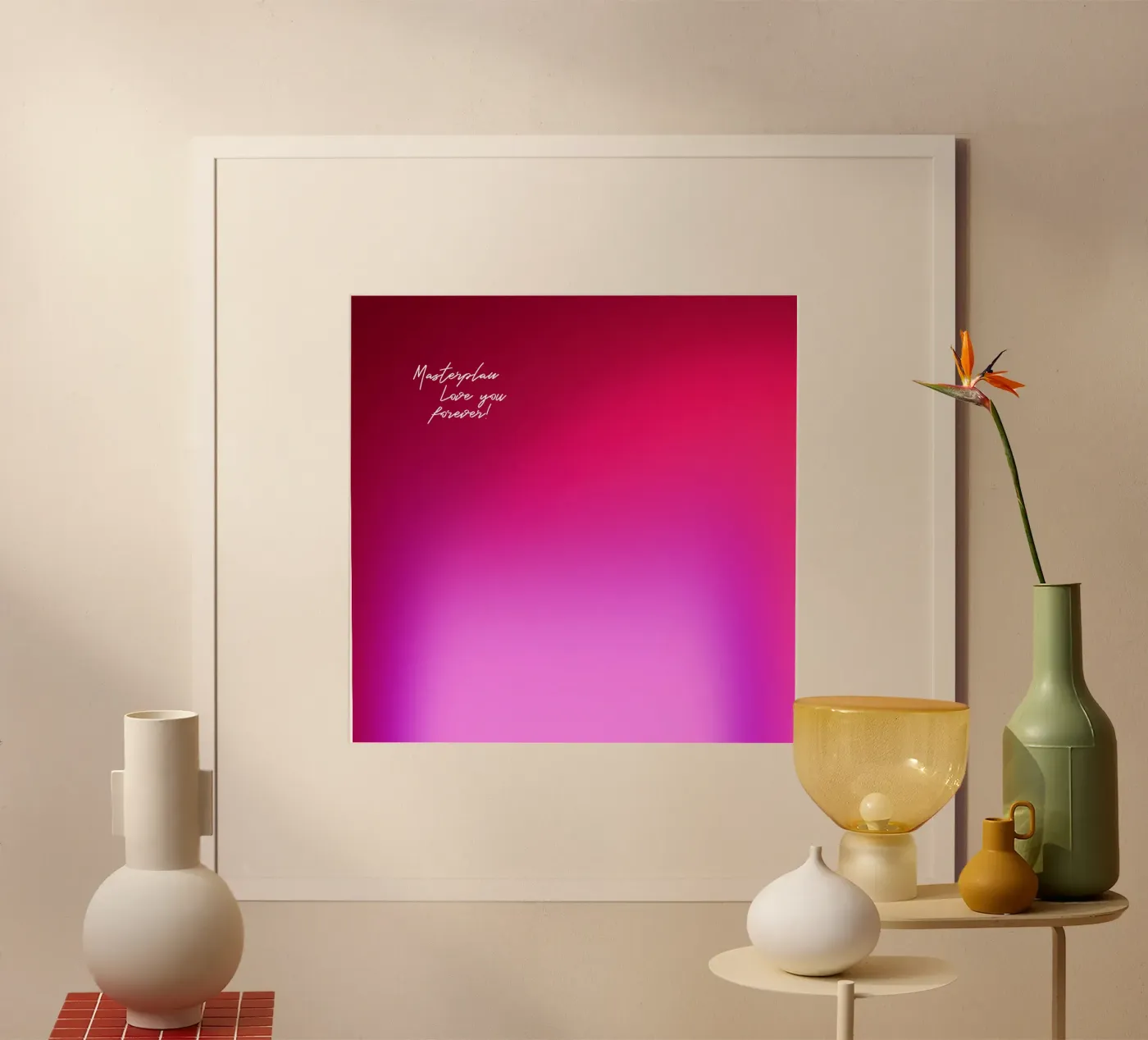 Masterplan for Love poster da Flo Klein Gallery