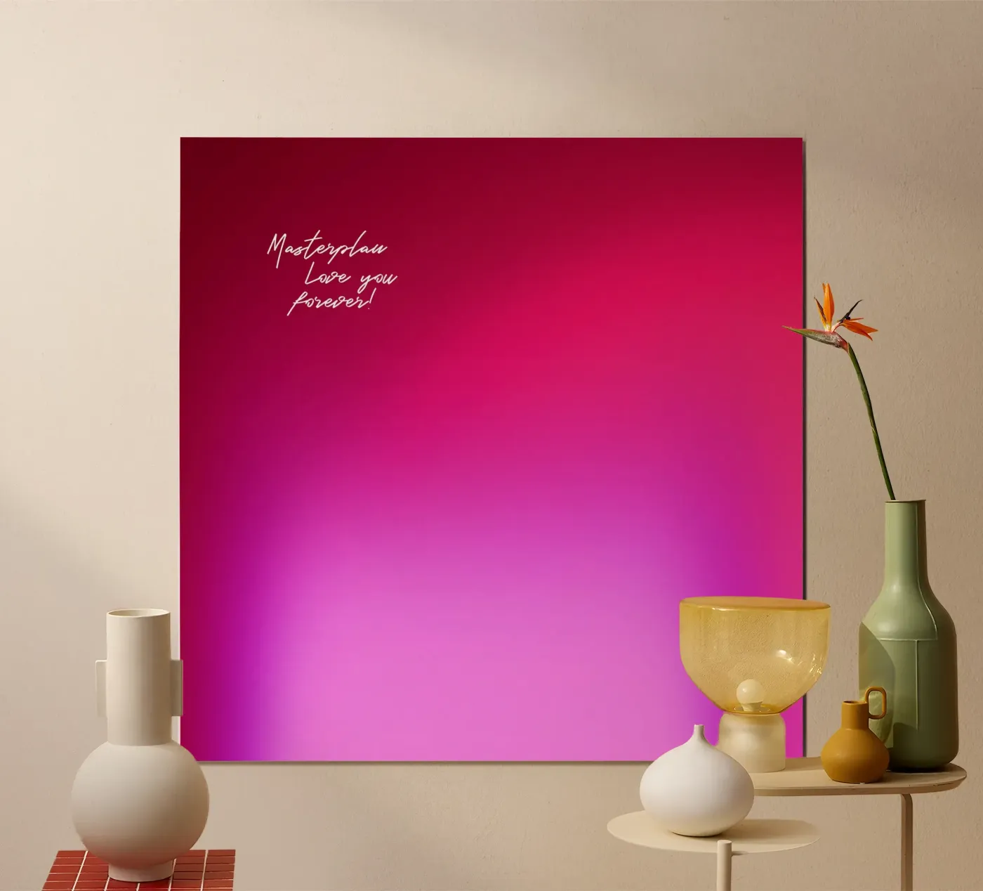 Masterplan for Love poster da Flo Klein Gallery