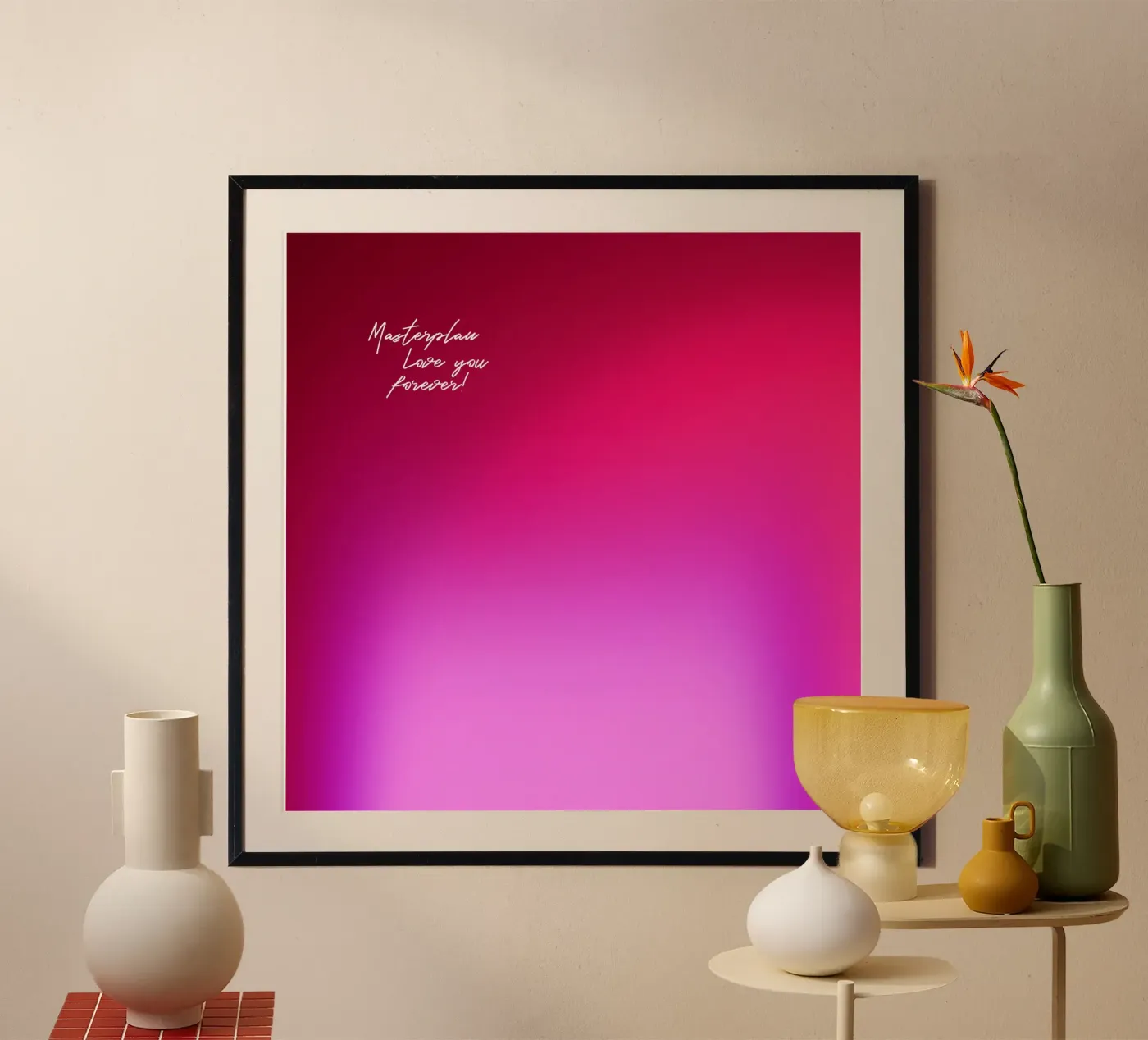 Masterplan for Love poster da Flo Klein Gallery