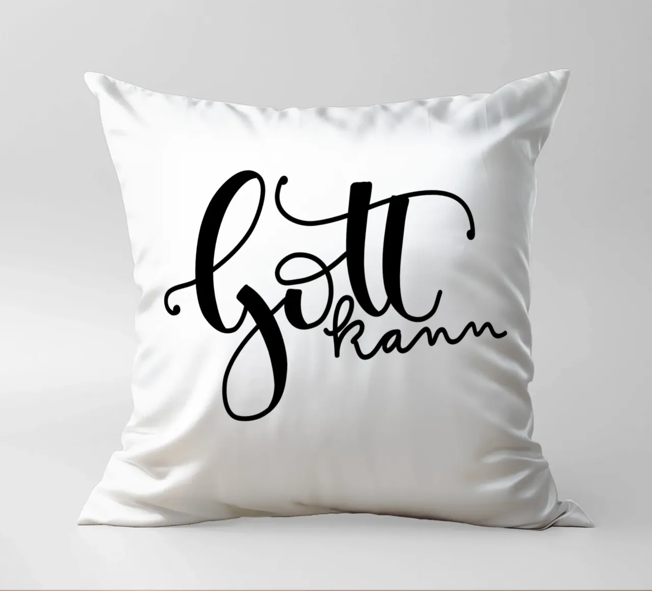 Gott kann cuscino da Letters of Love
