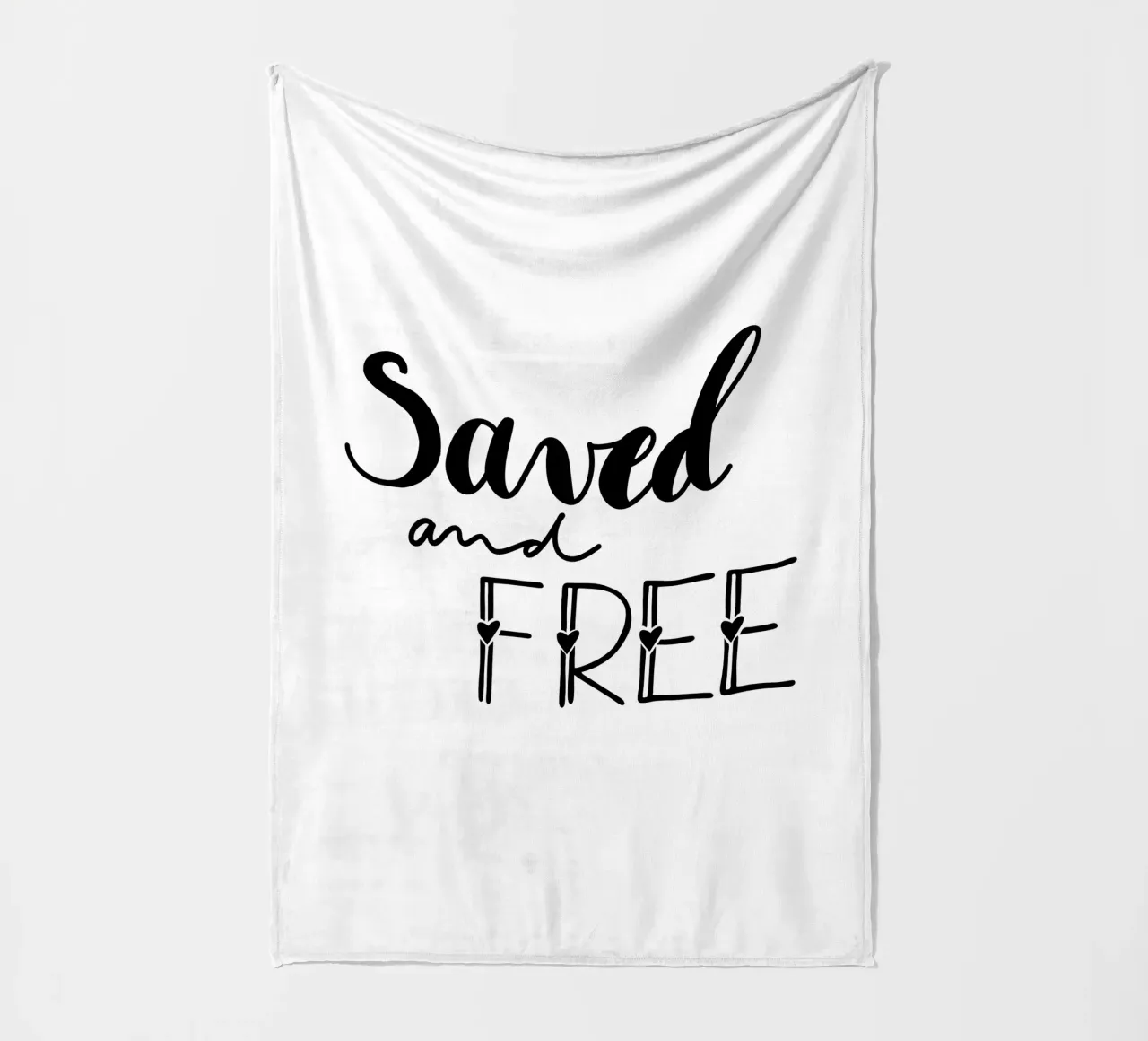 Saved and free coperta in pile da Letters of Love