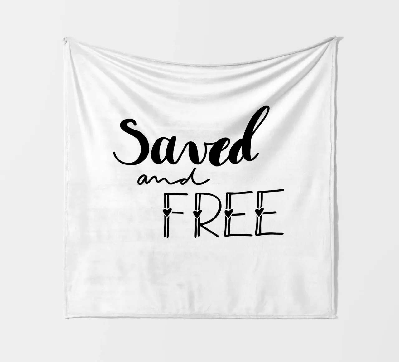 Saved and free coperta in pile da Letters of Love