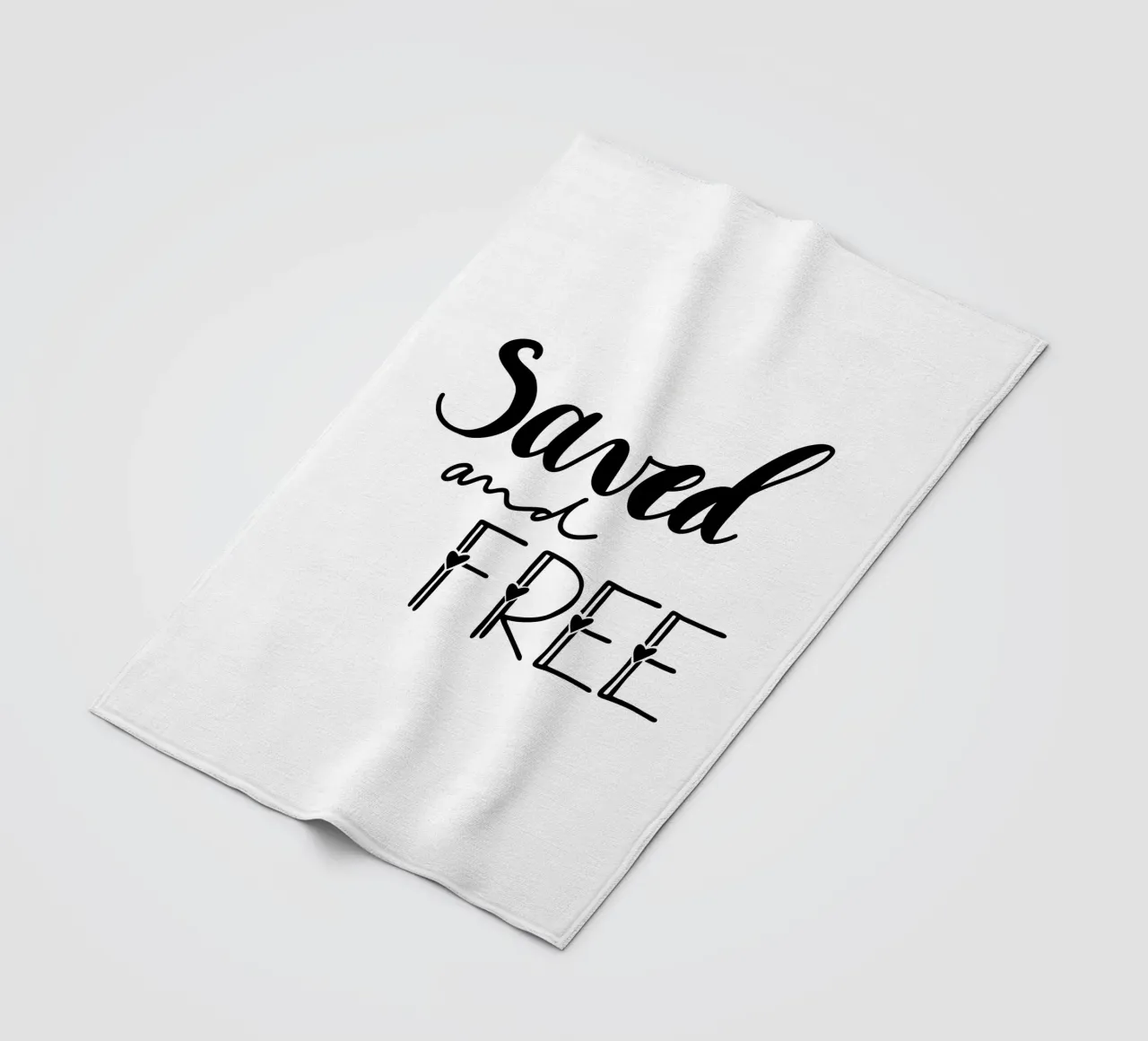 Saved and free coperta in pile da Letters of Love