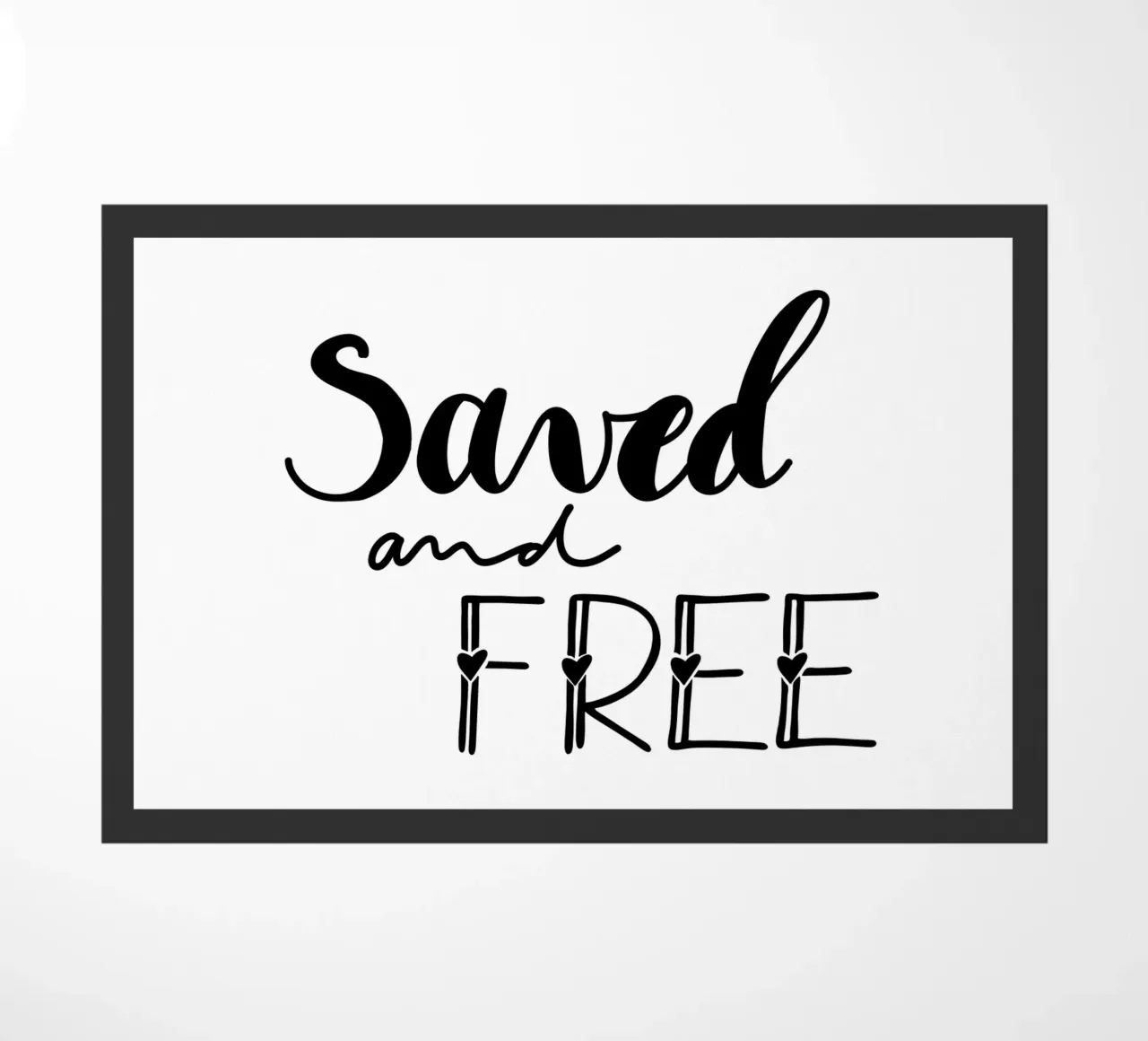 Saved and free zerbino da Letters of Love