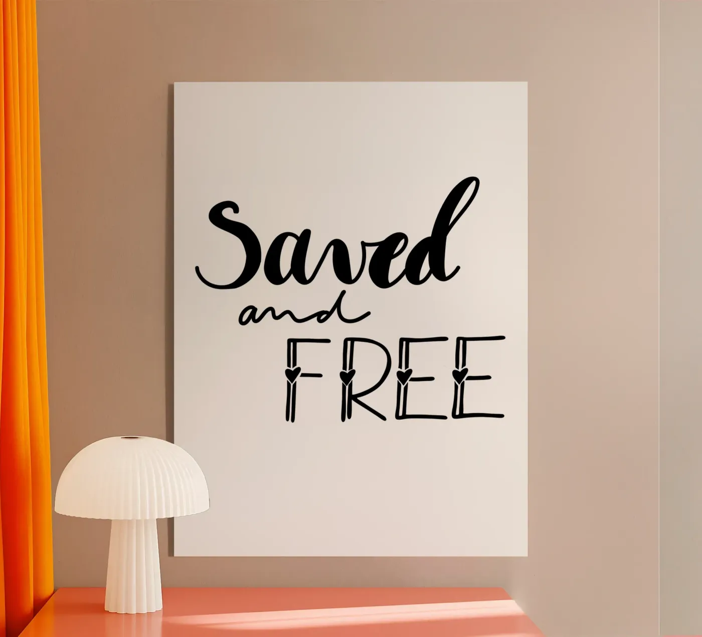 Saved and free plexiglass da Letters of Love